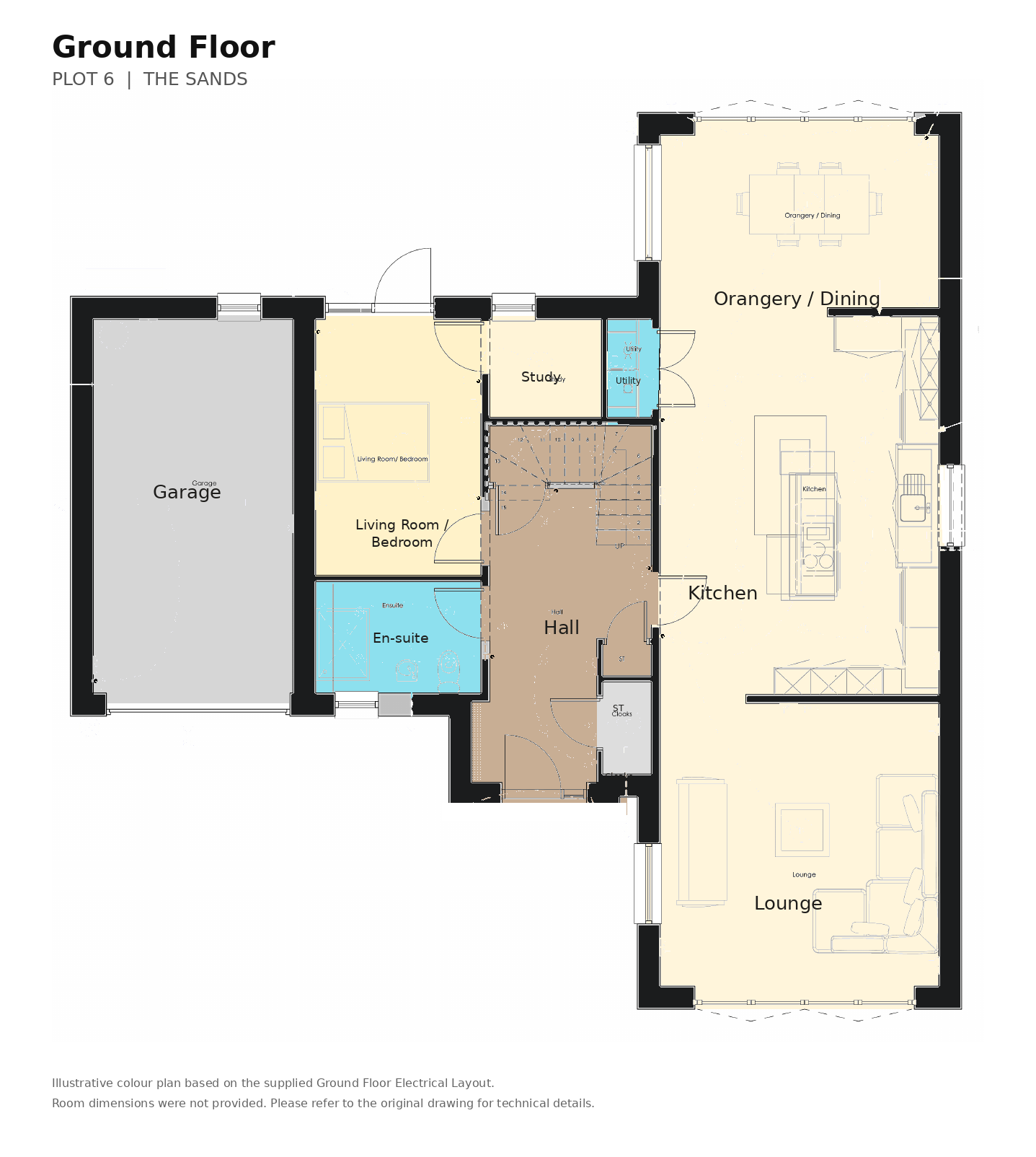 Plot 6 - 3 Lily Close, 3, The Sands, Middleton Towers floorplan