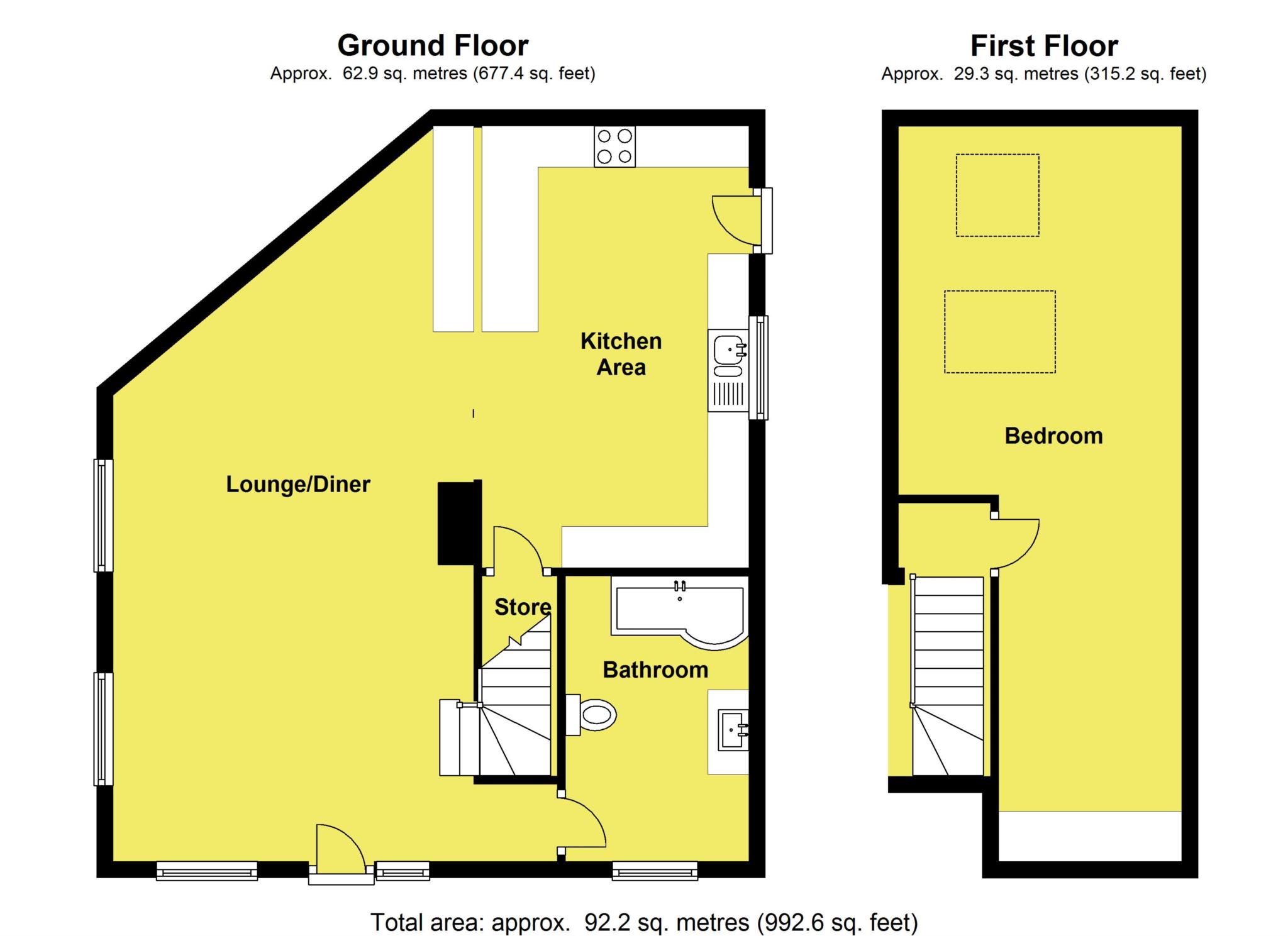 1 Bedrooms Semi-detached house to rent in Mill Street, Littleborough OL15