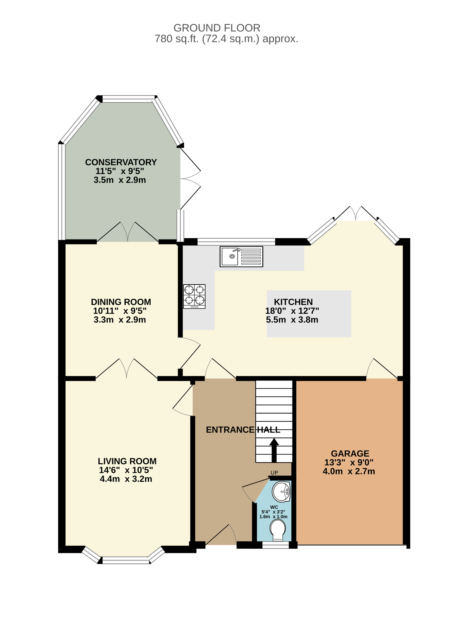 17, Sweetbriar Way, Cannock floorplan