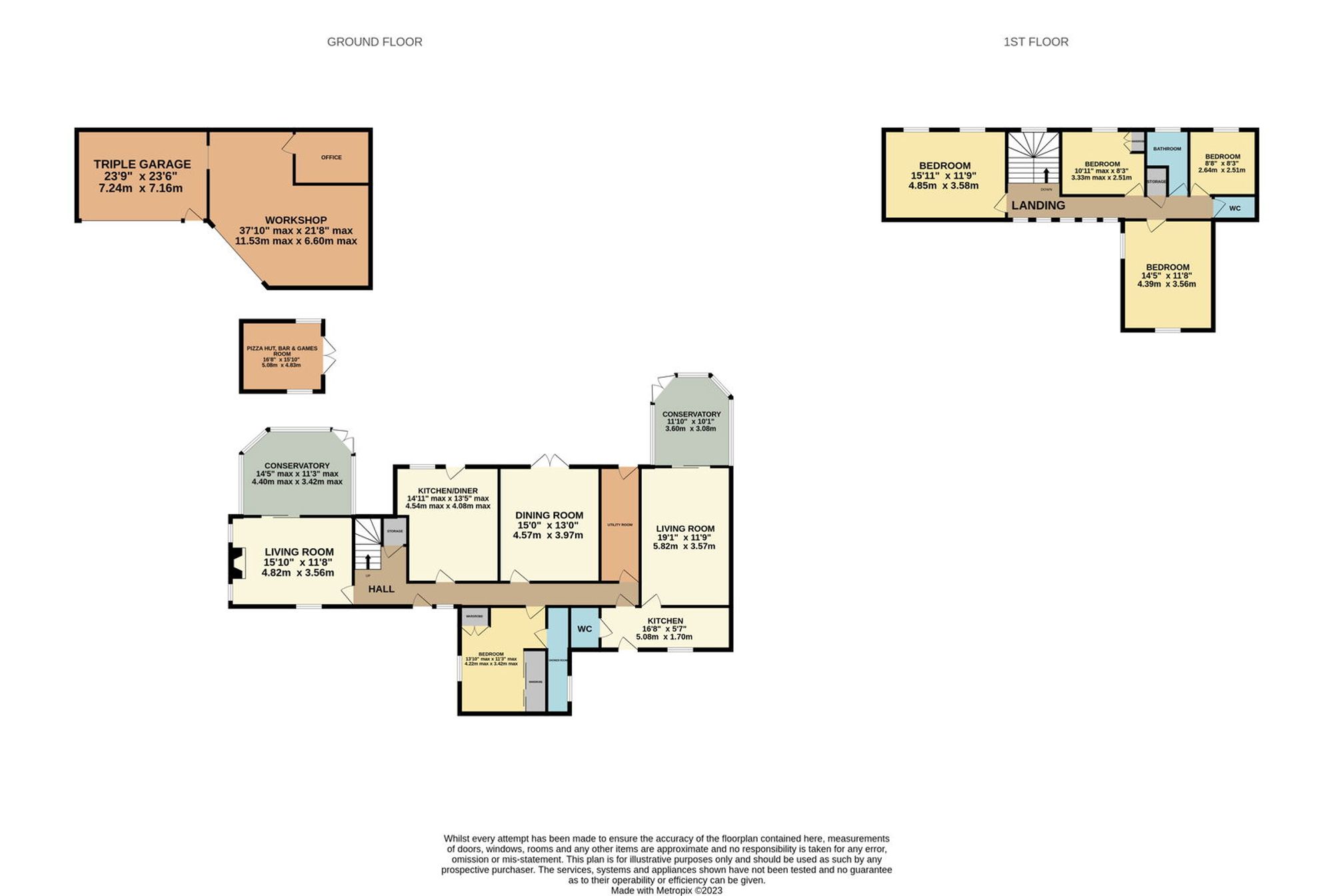 Nantglyn Victoria Street, Market Rasen floorplan
