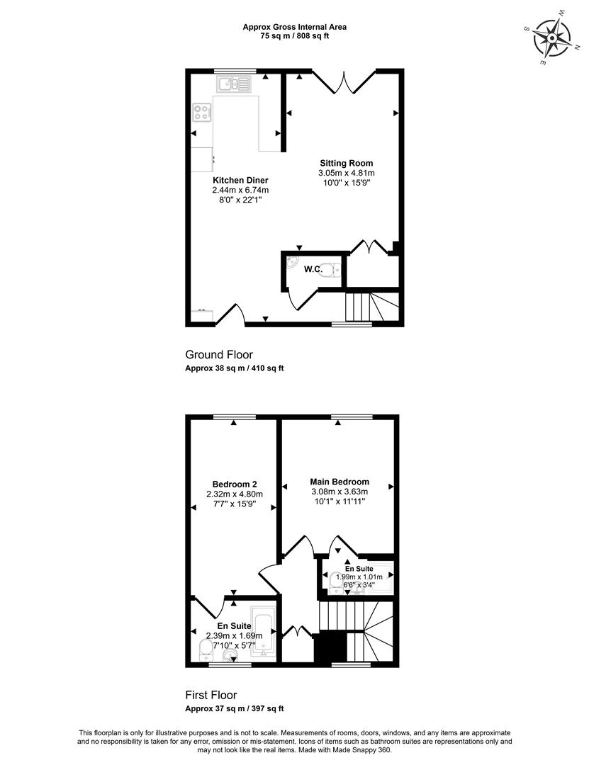 Anvil Cottage, Forge Garage Site, Back Lane, Milton On Stour floorplan