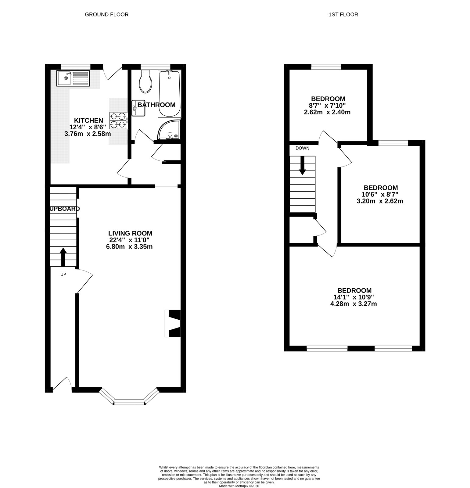10, Alma Lane, Surrey floorplan