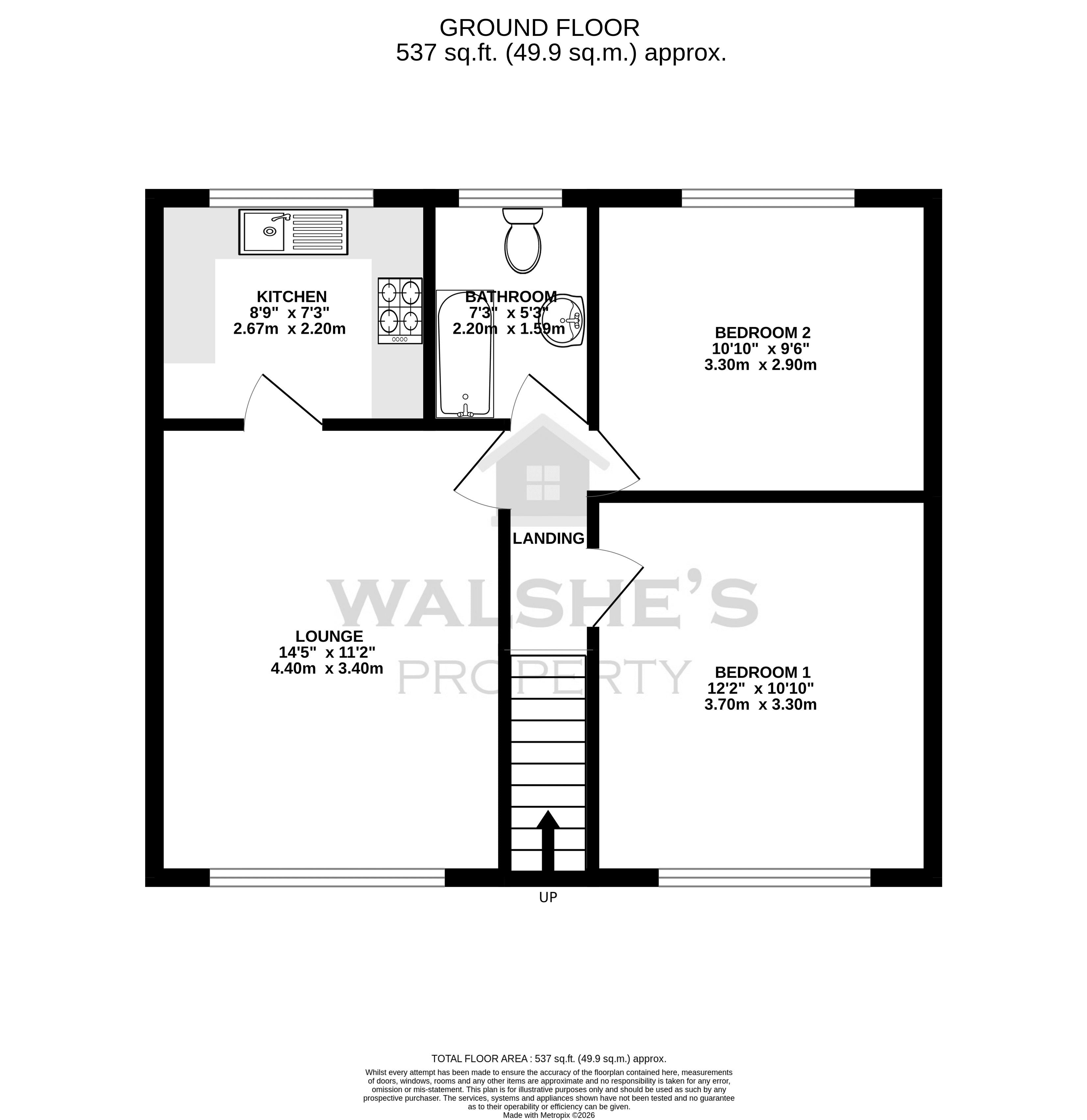 42, Kensington Road, Scunthorpe floorplan