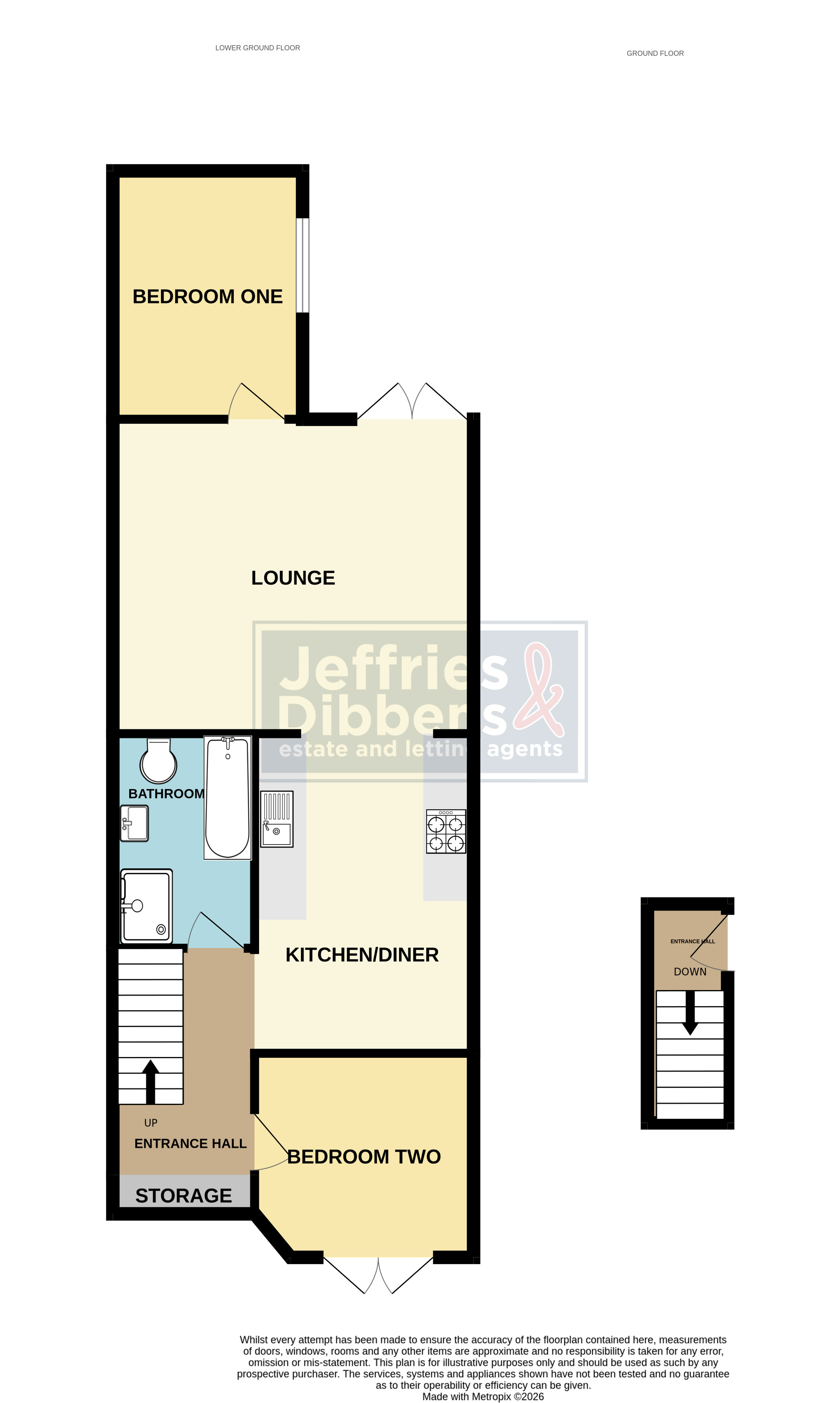 Flat 1, 139, Highland Road, Southsea floorplan
