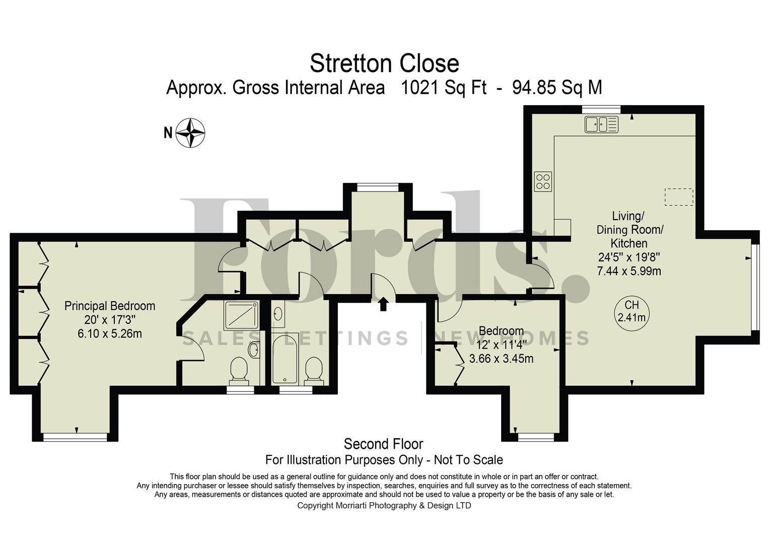 Stretton Close, High Wycombe floorplan