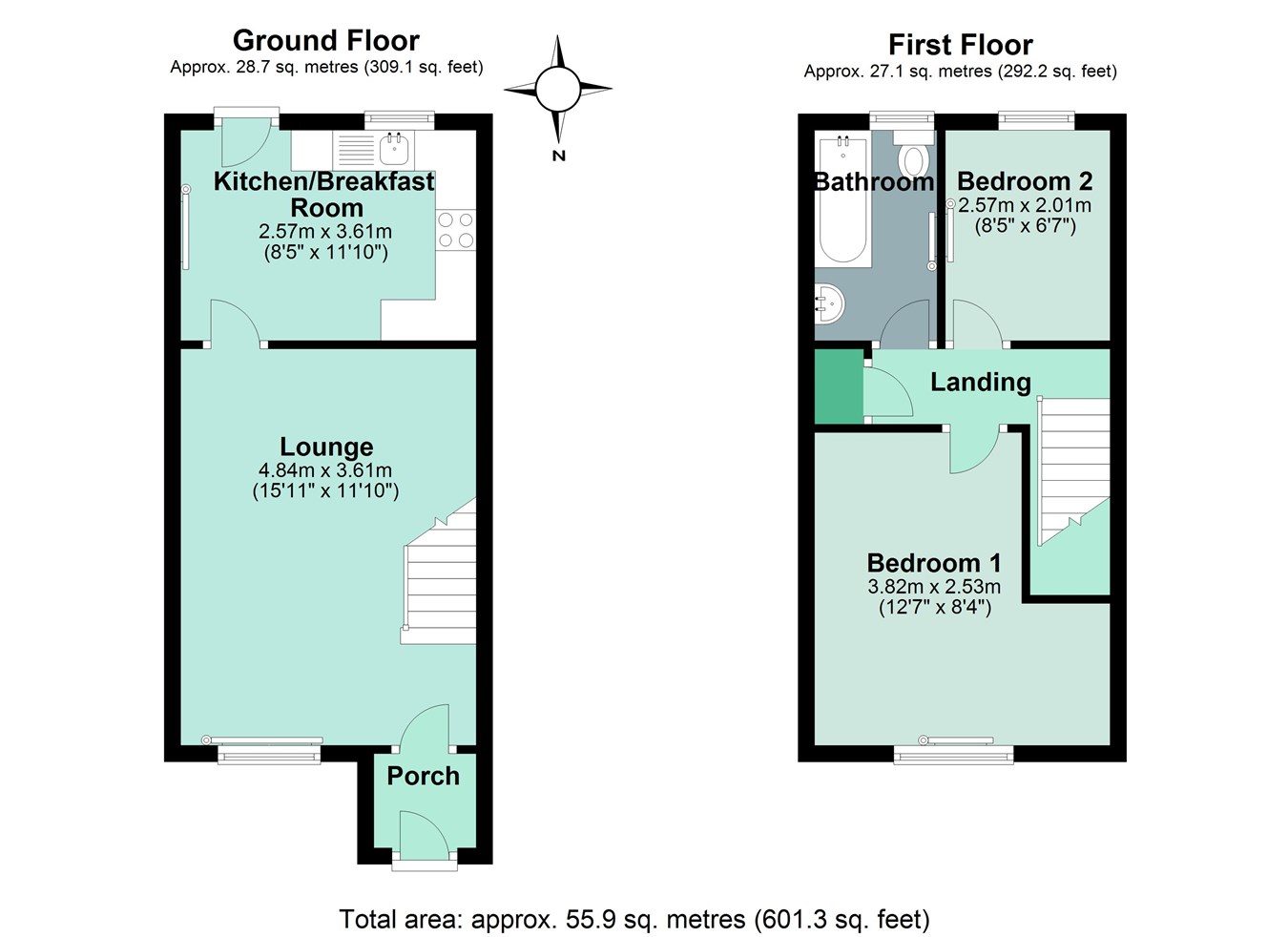 Lime Grove, Kingsbridge TQ7, 2 bedroom terraced house for sale