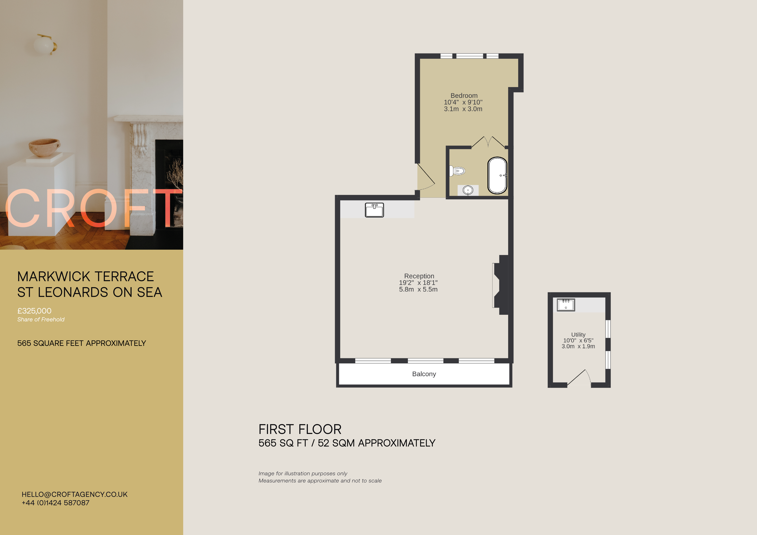 First Floor Flat, St Leonards-On-Sea floorplan