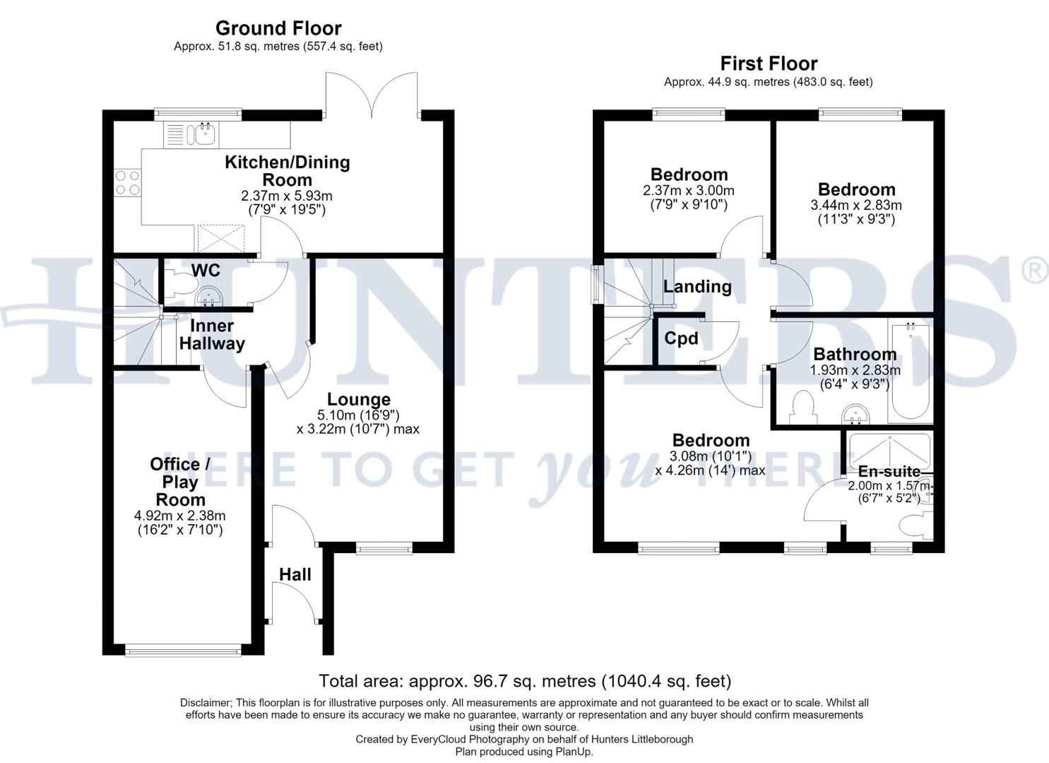 28, Mayflower Gardens, Rochdale floorplan
