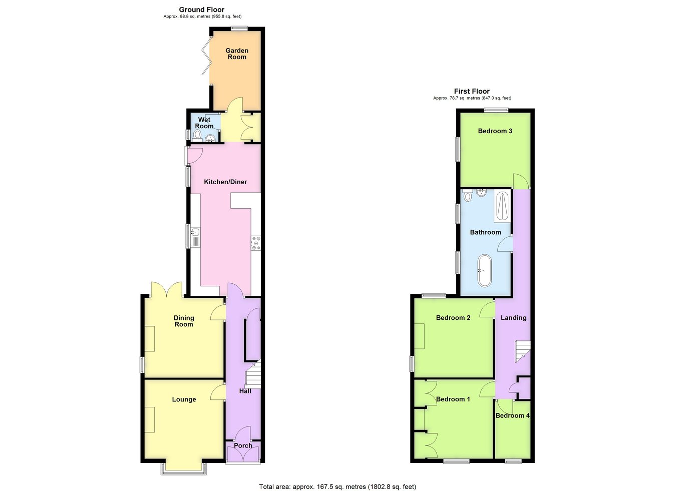 36, Robin Hoods Walk, Boston floorplan