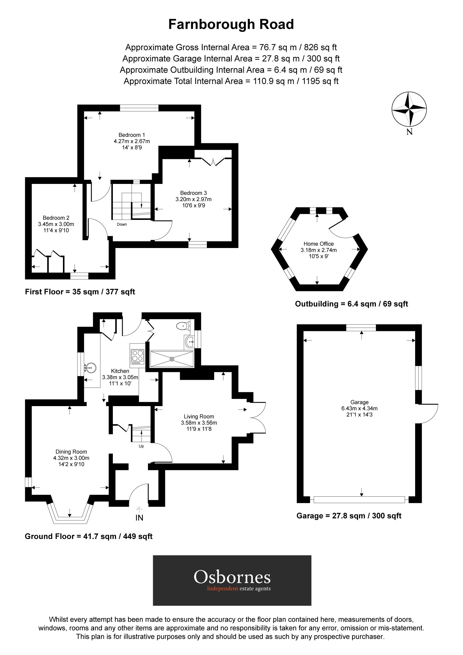 389, Farnborough Road, Farnborough floorplan
