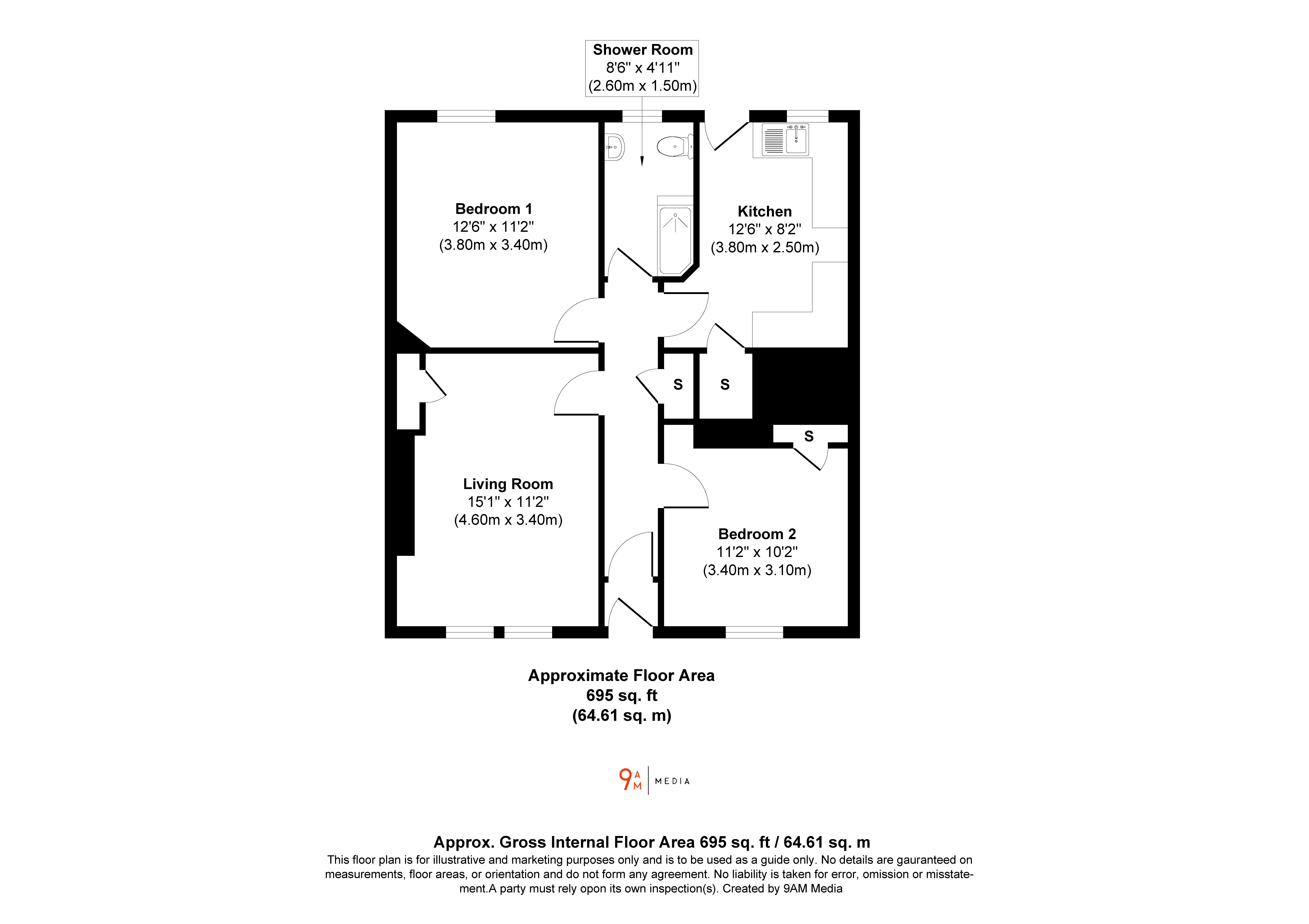 Oakum Bay, Newmills floorplan