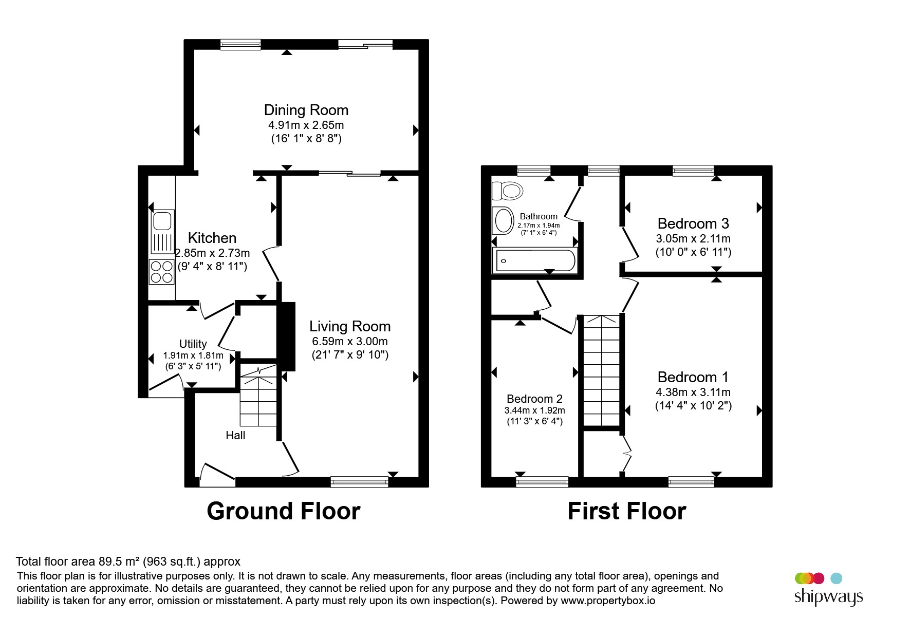 63, Ninfield Road, Birmingham floorplan