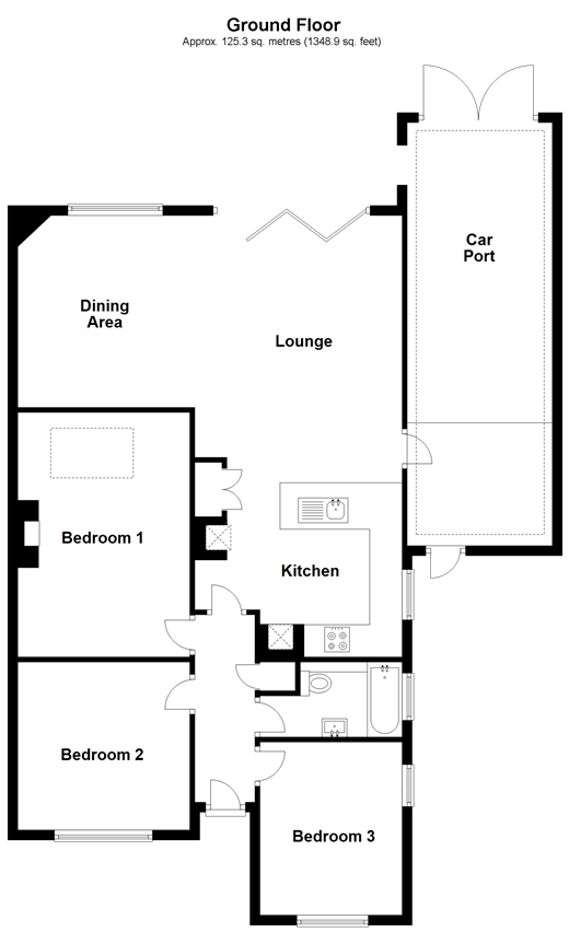 3 Bedrooms Semi-detached bungalow for sale in Windmill Close, Horley, Surrey RH6