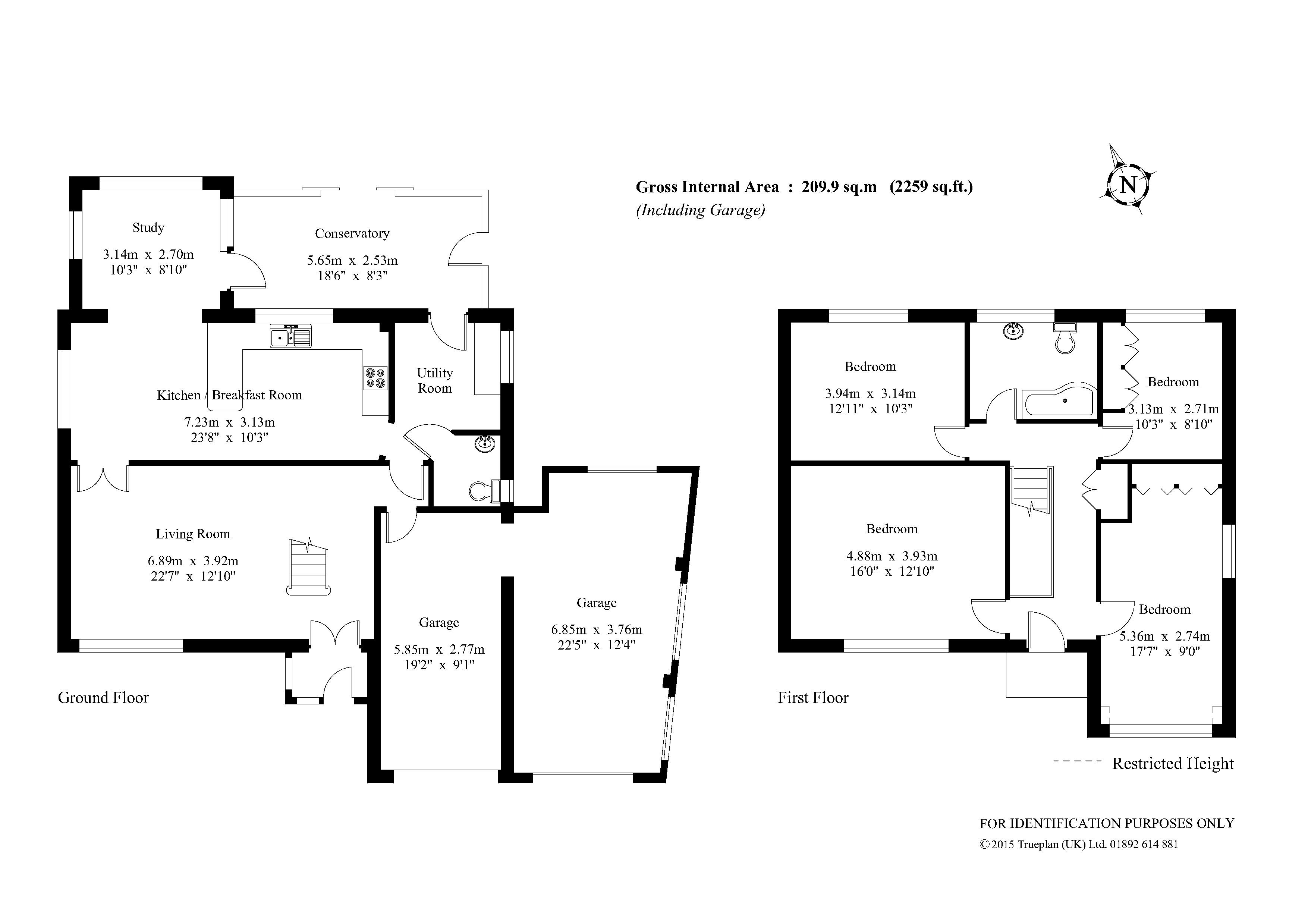 Cowdray Close, Pound Hill, Crawley, West Sussex RH10, 4 bedroom