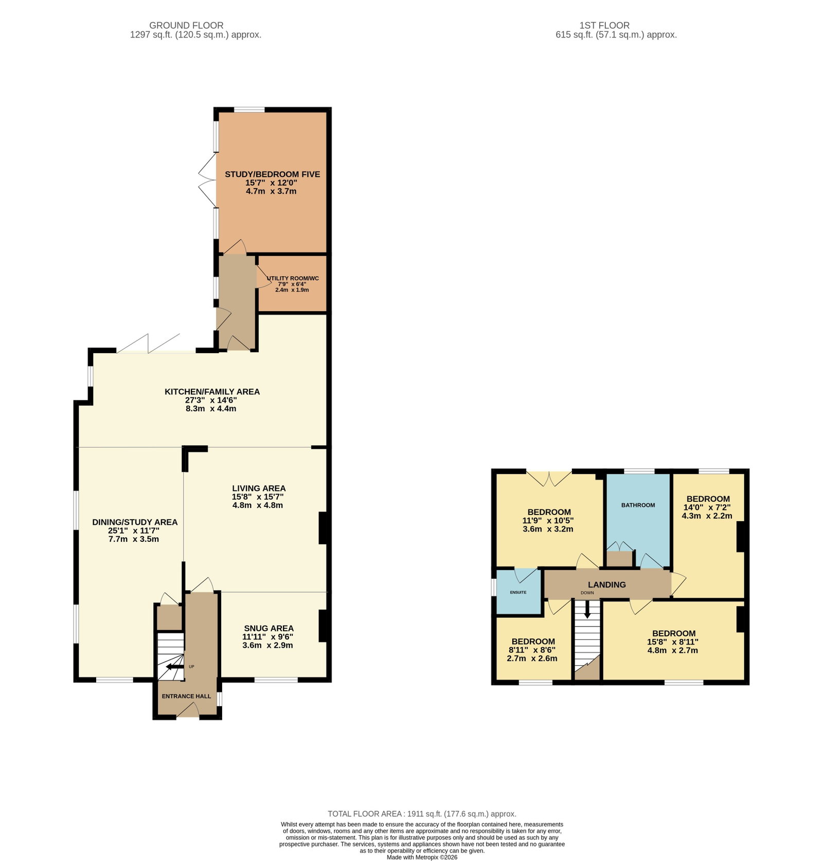 Harbury Fields Cottages,2, Middle Road, Leamington Spa floorplan