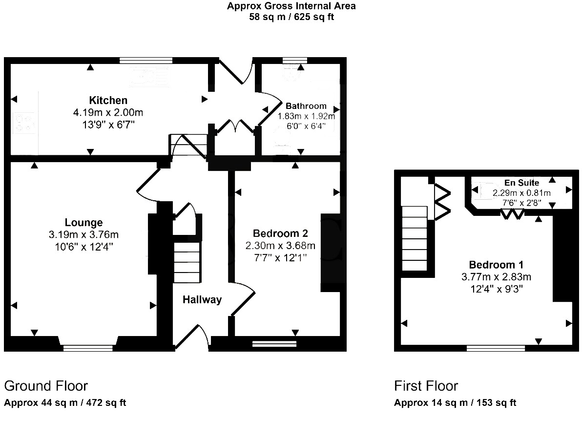 23, Fore Street, Truro floorplan