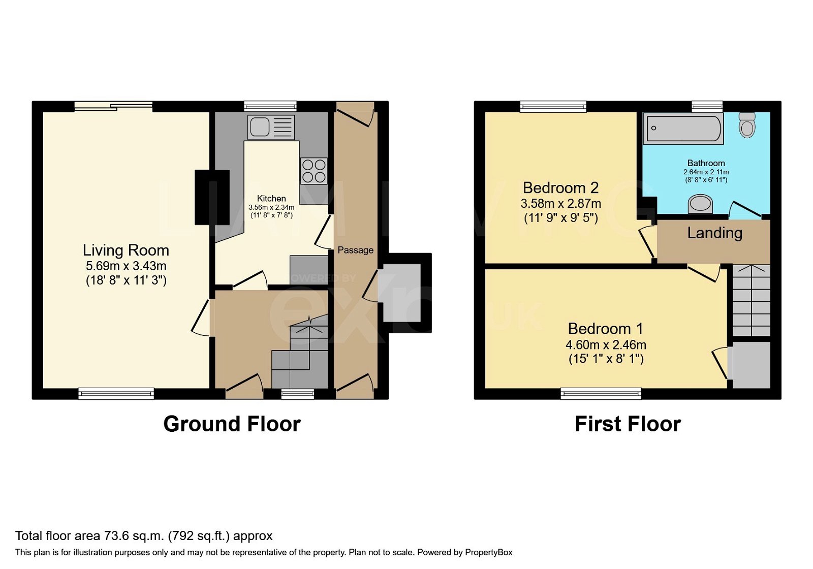 Beverley Rise, Carlisle CA1, 2 bedroom terraced house for sale