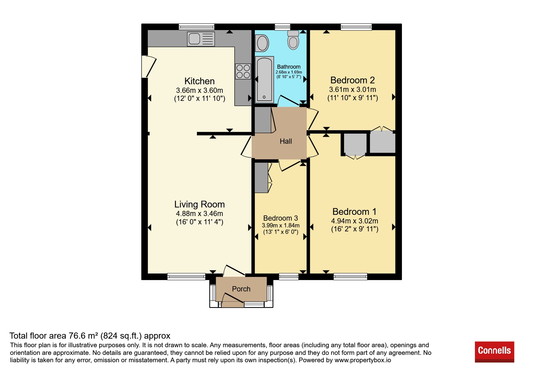 Broom Knoll, Colchester floorplan