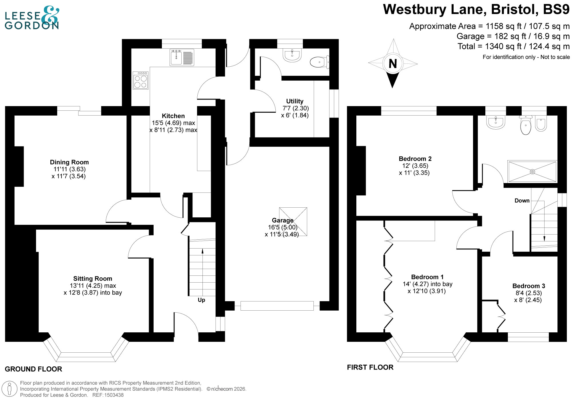 133 Westbury Lane, Bristol floorplan
