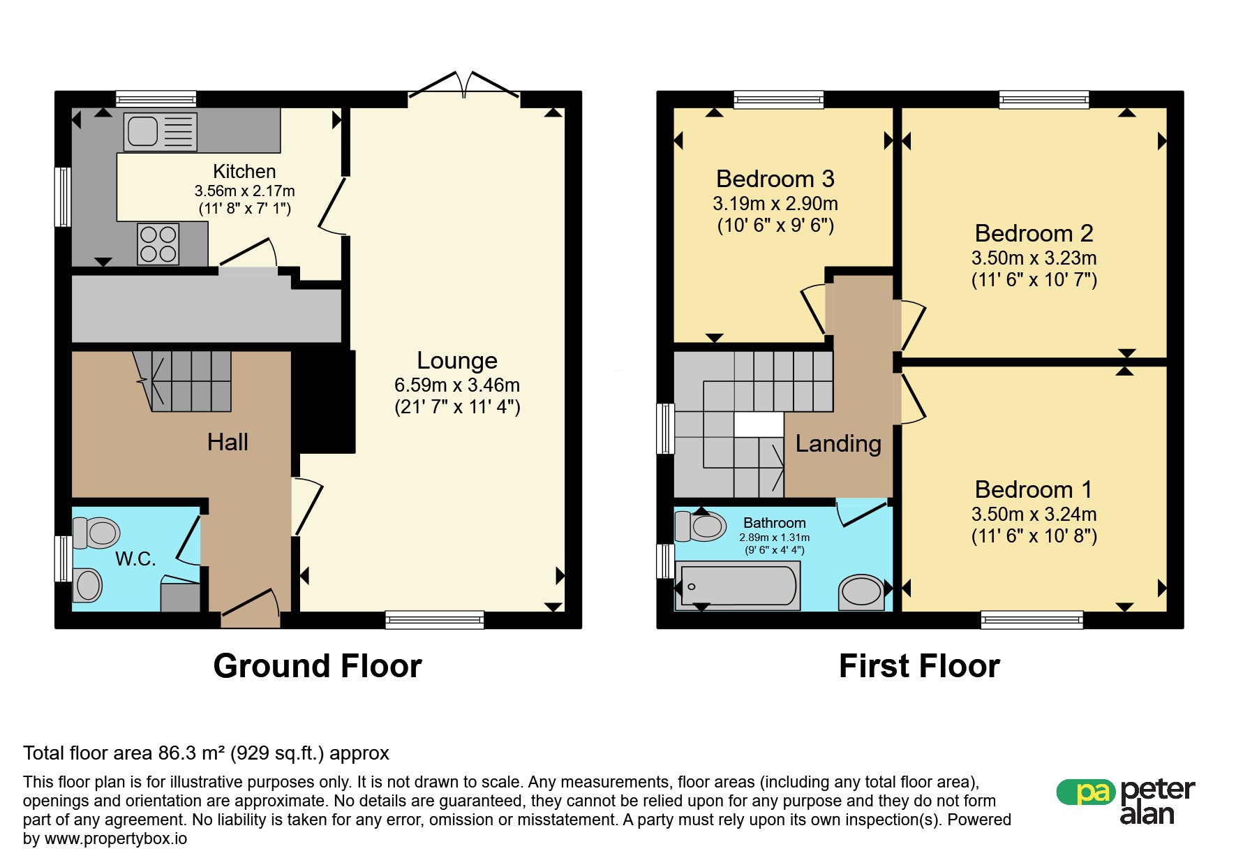 33, Clos Rhandir, Swansea floorplan