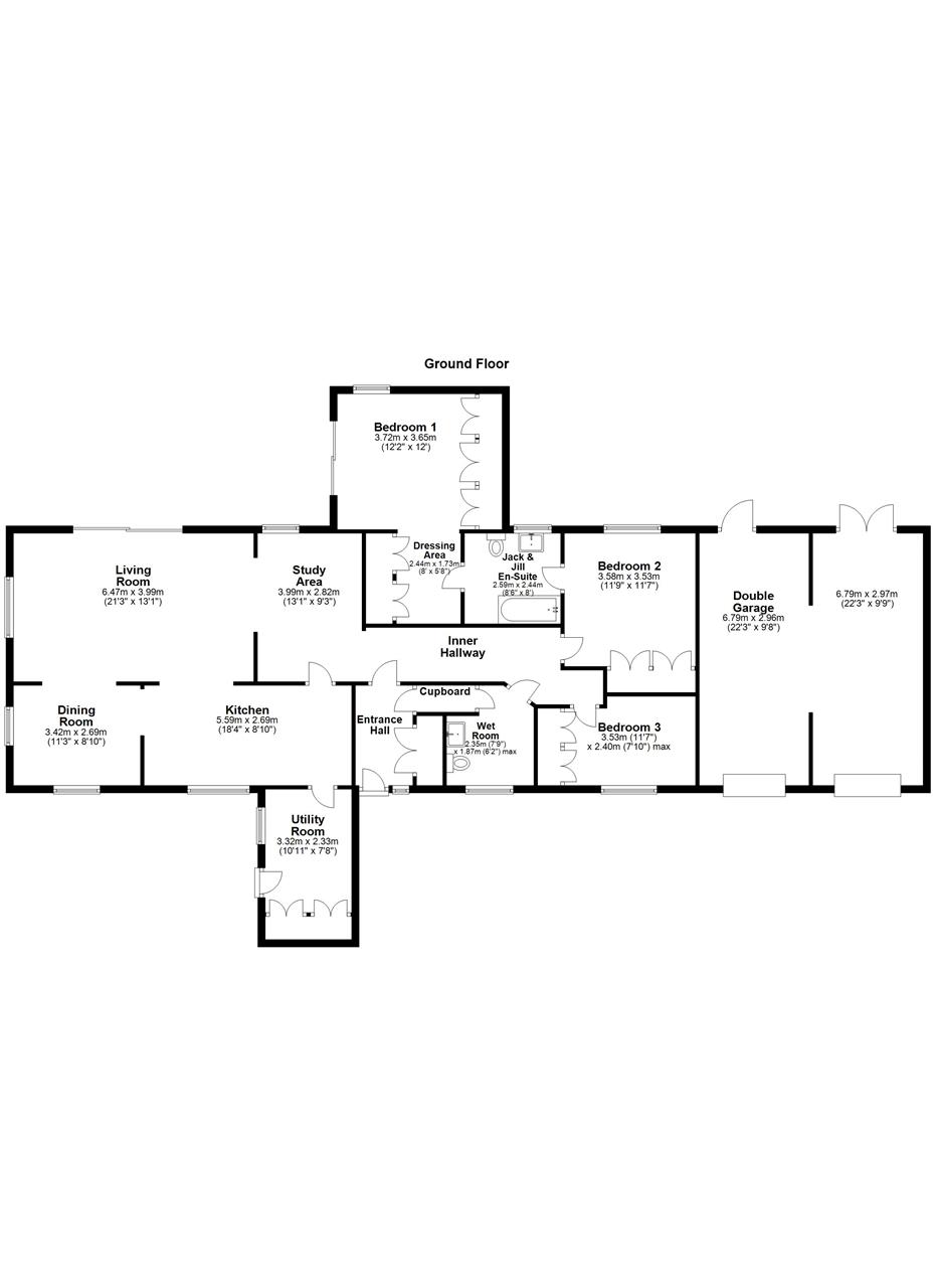 Bridge Street Road, Lavenham, Sudbury CO10, 3 bedroom detached bungalow for sale 61021465