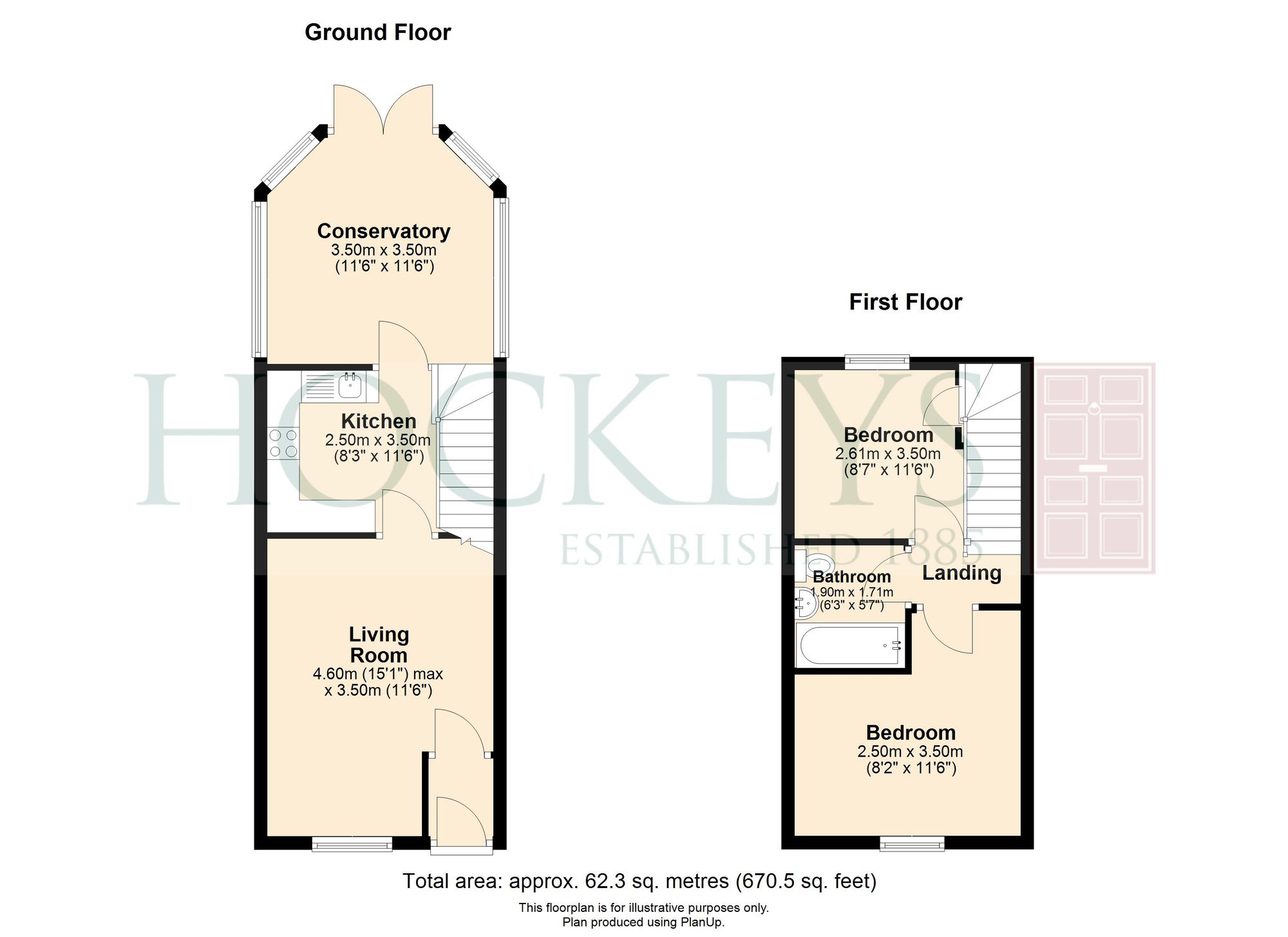 133 Orchard Row, Ely floorplan