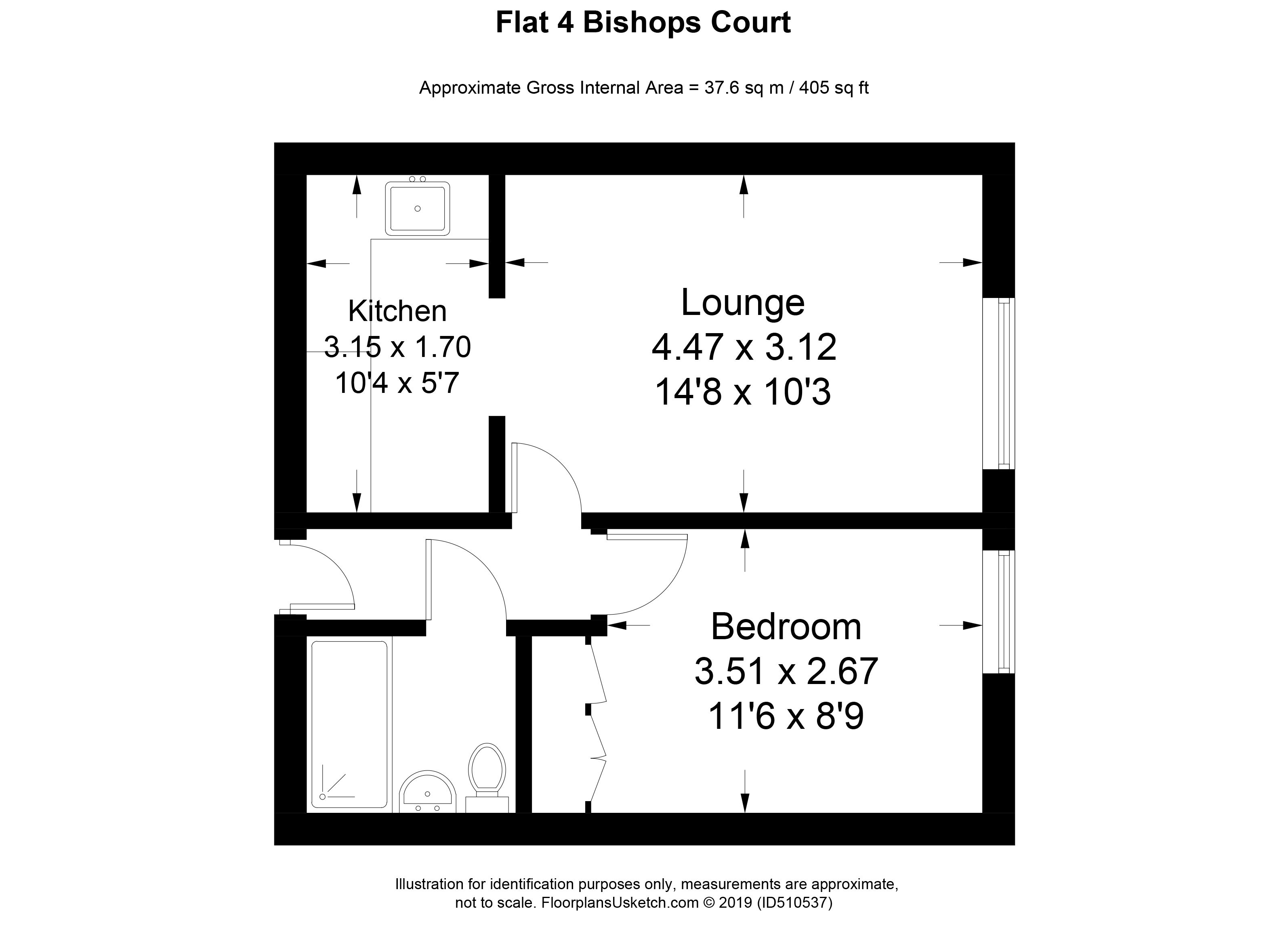 1 Bedrooms  for sale in Bishops Court, Churchgate, Cheshunt, Waltham Cross EN8