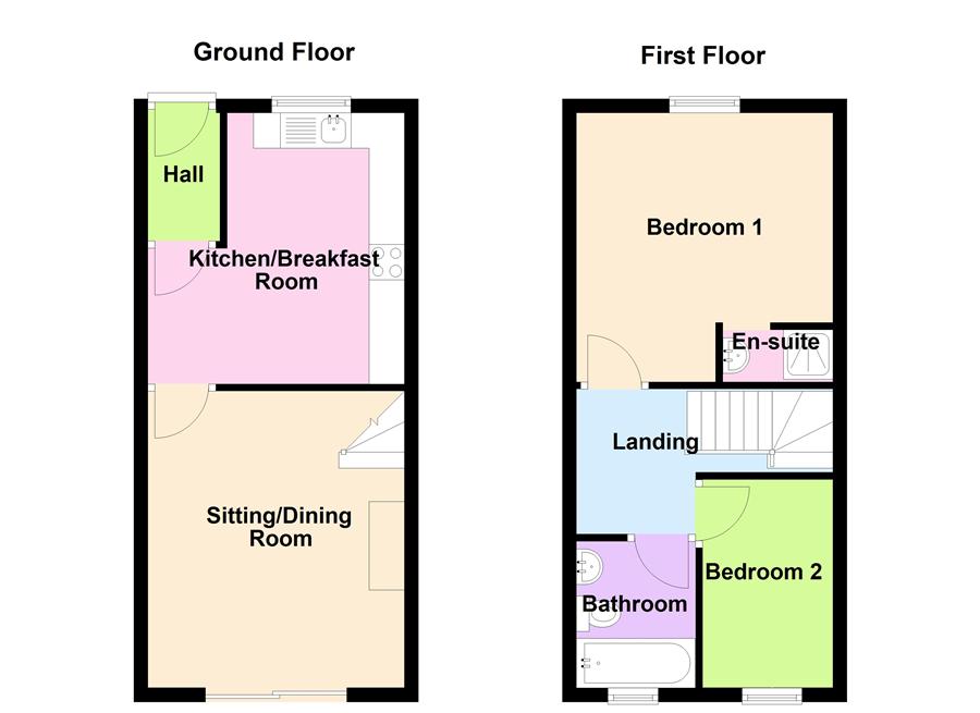 22, The Poplars, Bidford-on-Avon floorplan