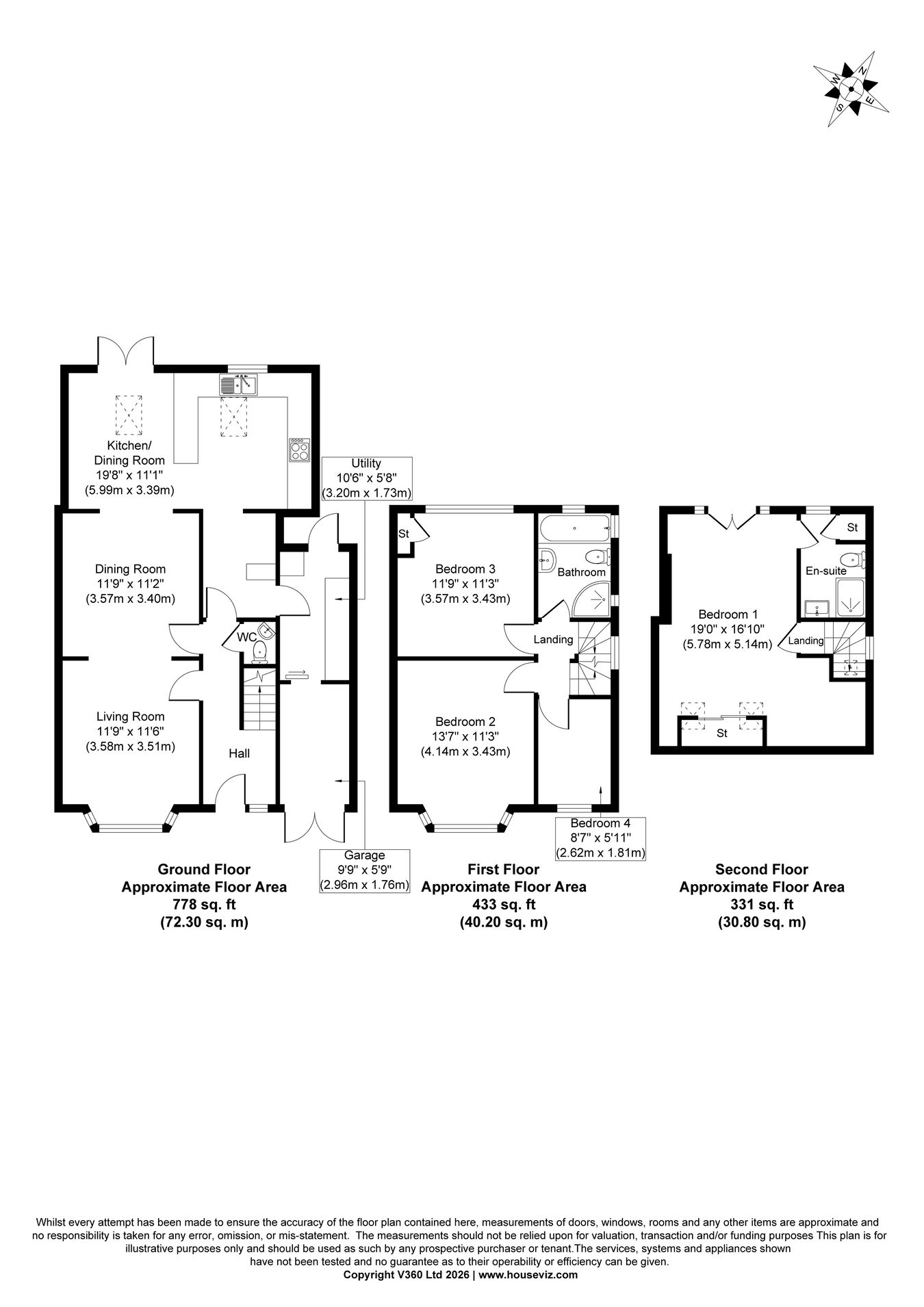 26, Templedene Avenue, Staines-upon-Thames floorplan