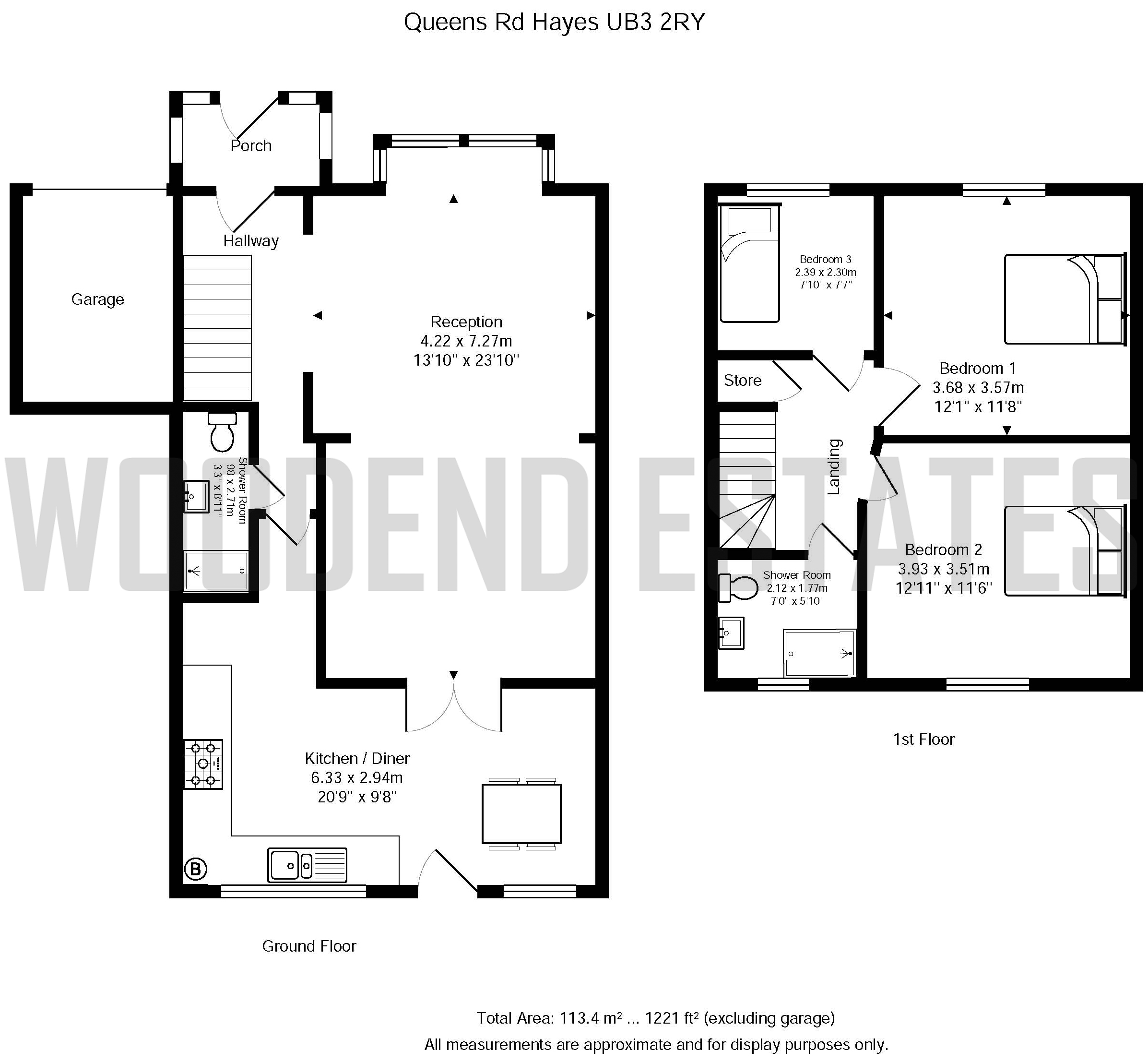 3 Bedrooms Semi-detached house for sale in Queens Road, Hayes UB3