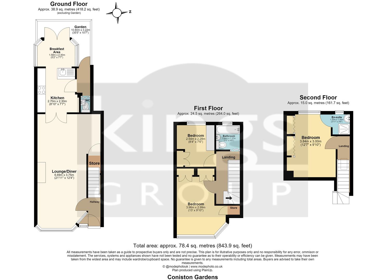 15, Coniston Gardens, Edmonton floorplan