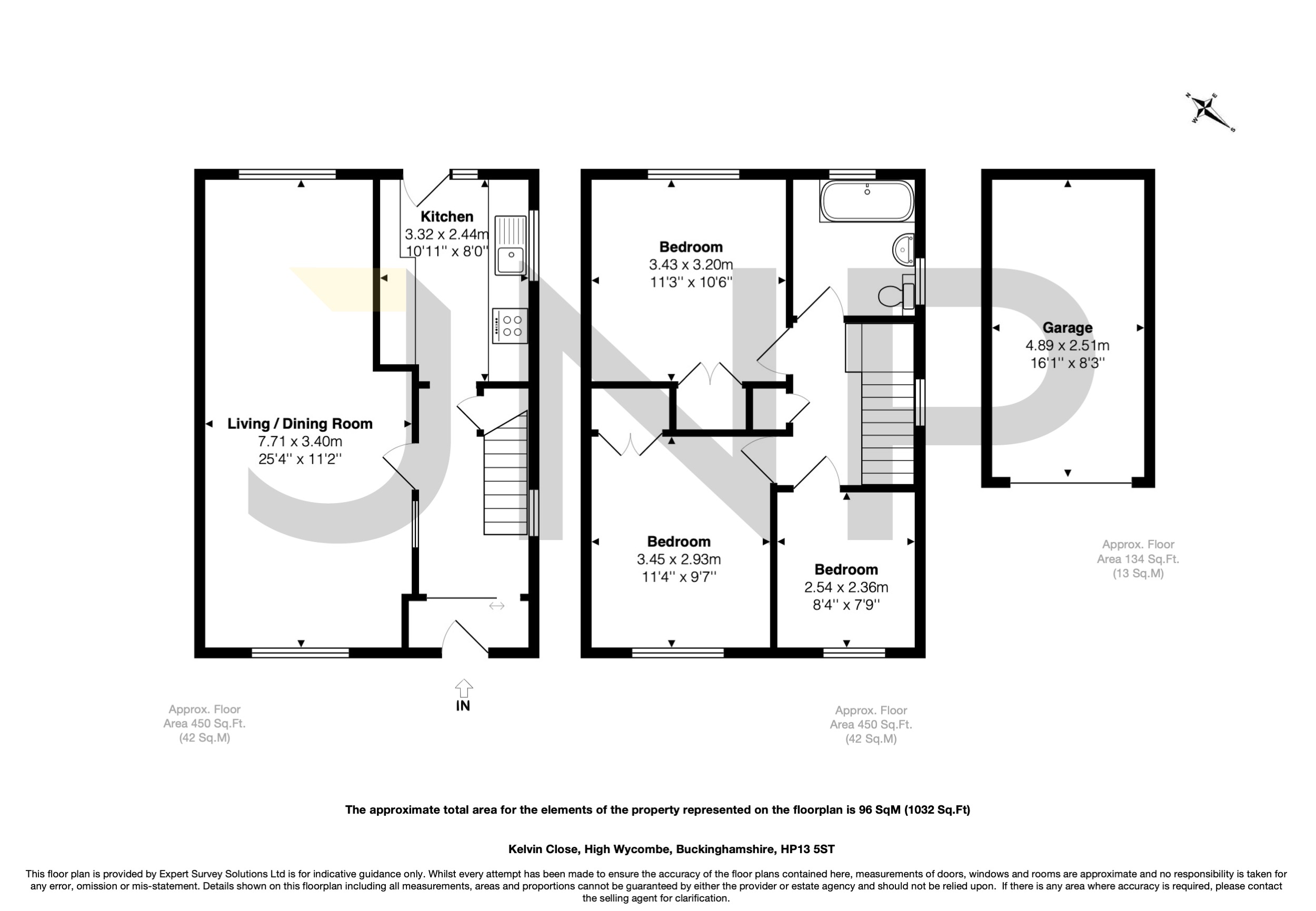 34, Kelvin Close, High Wycombe floorplan