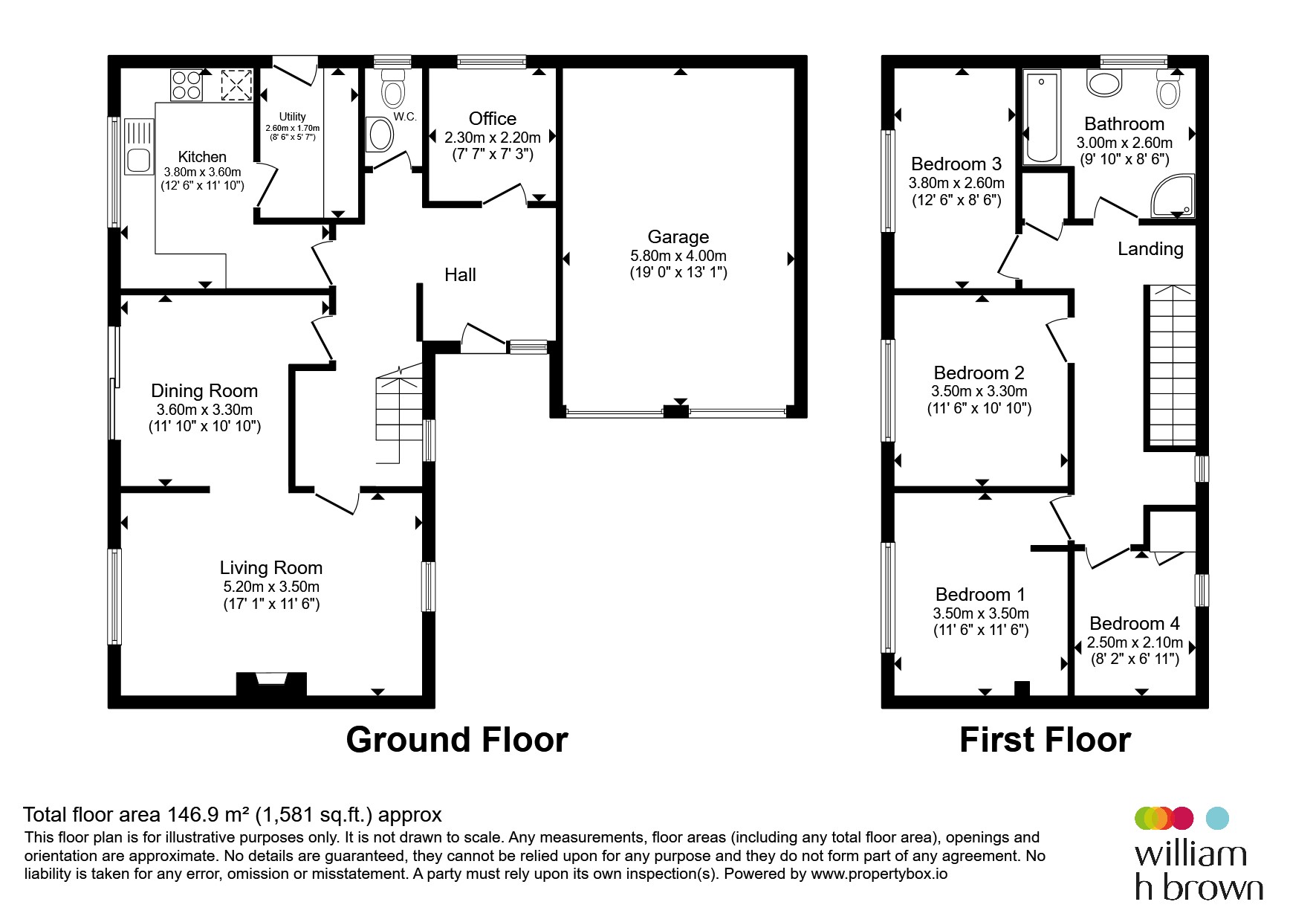 15, St. Andrews Close, North Walsham floorplan