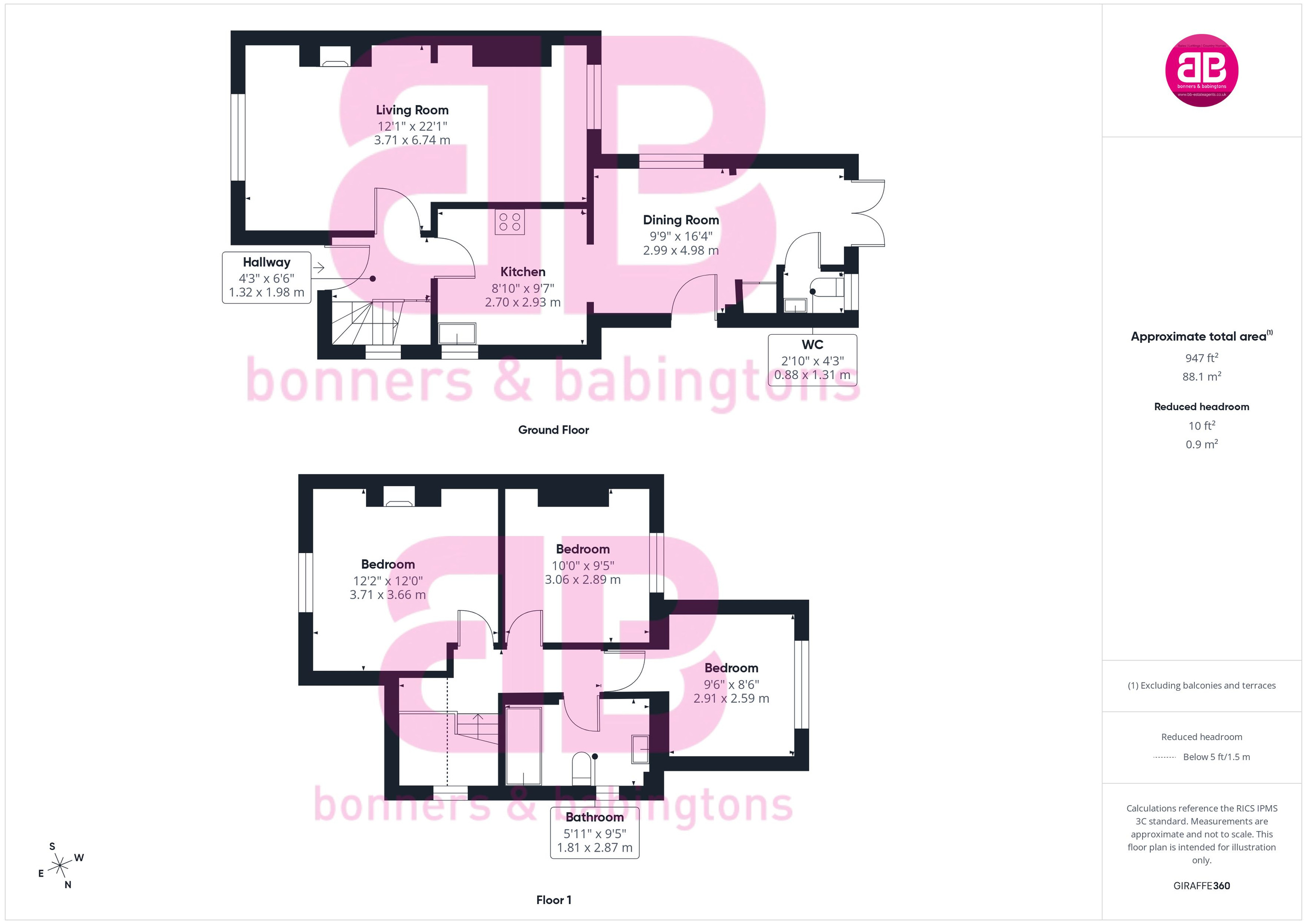 6 Bisham Village, Marlow floorplan
