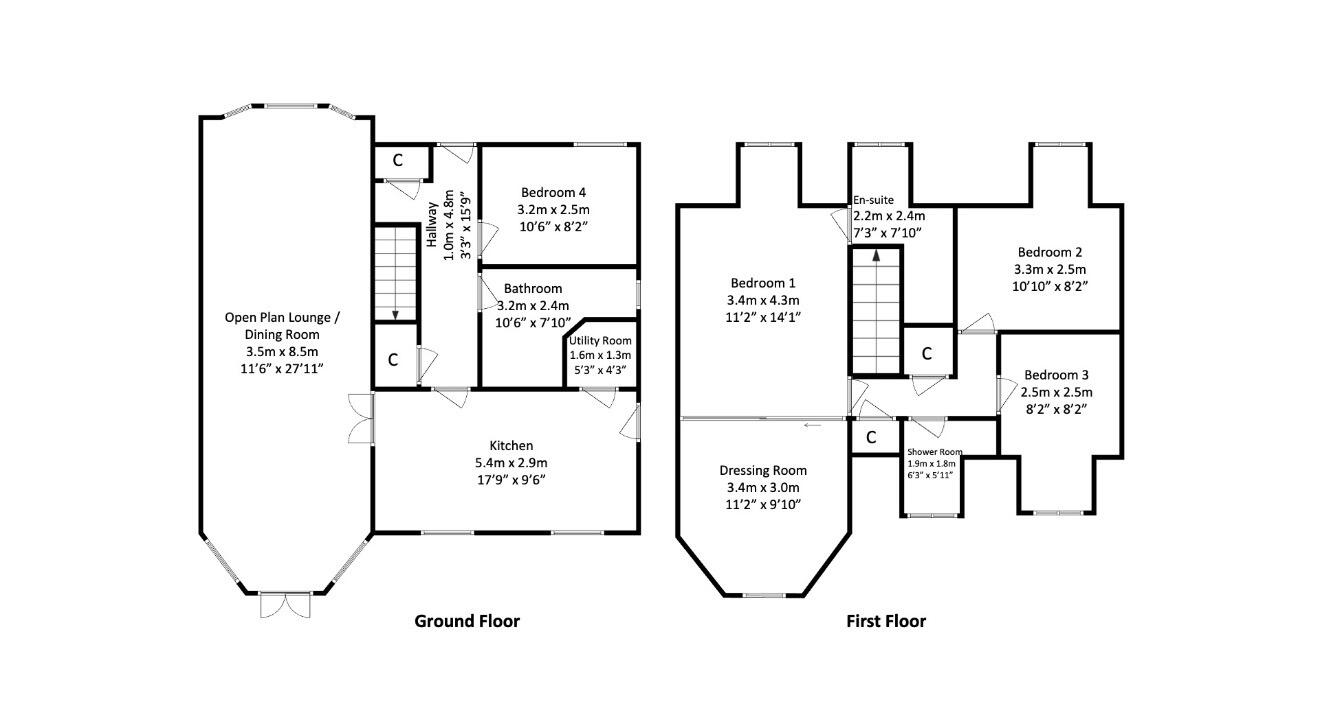 119, Forrest Street, Airdrie floorplan