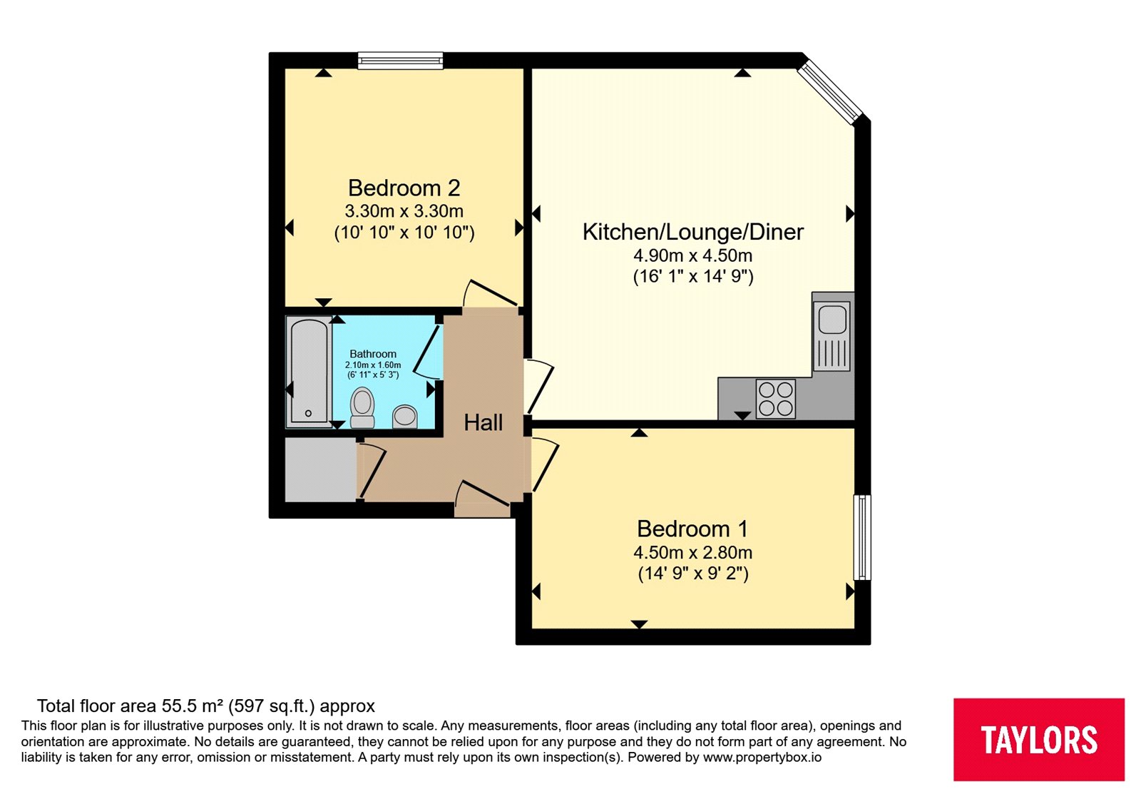 65, Elmtree Way, Bristol floorplan