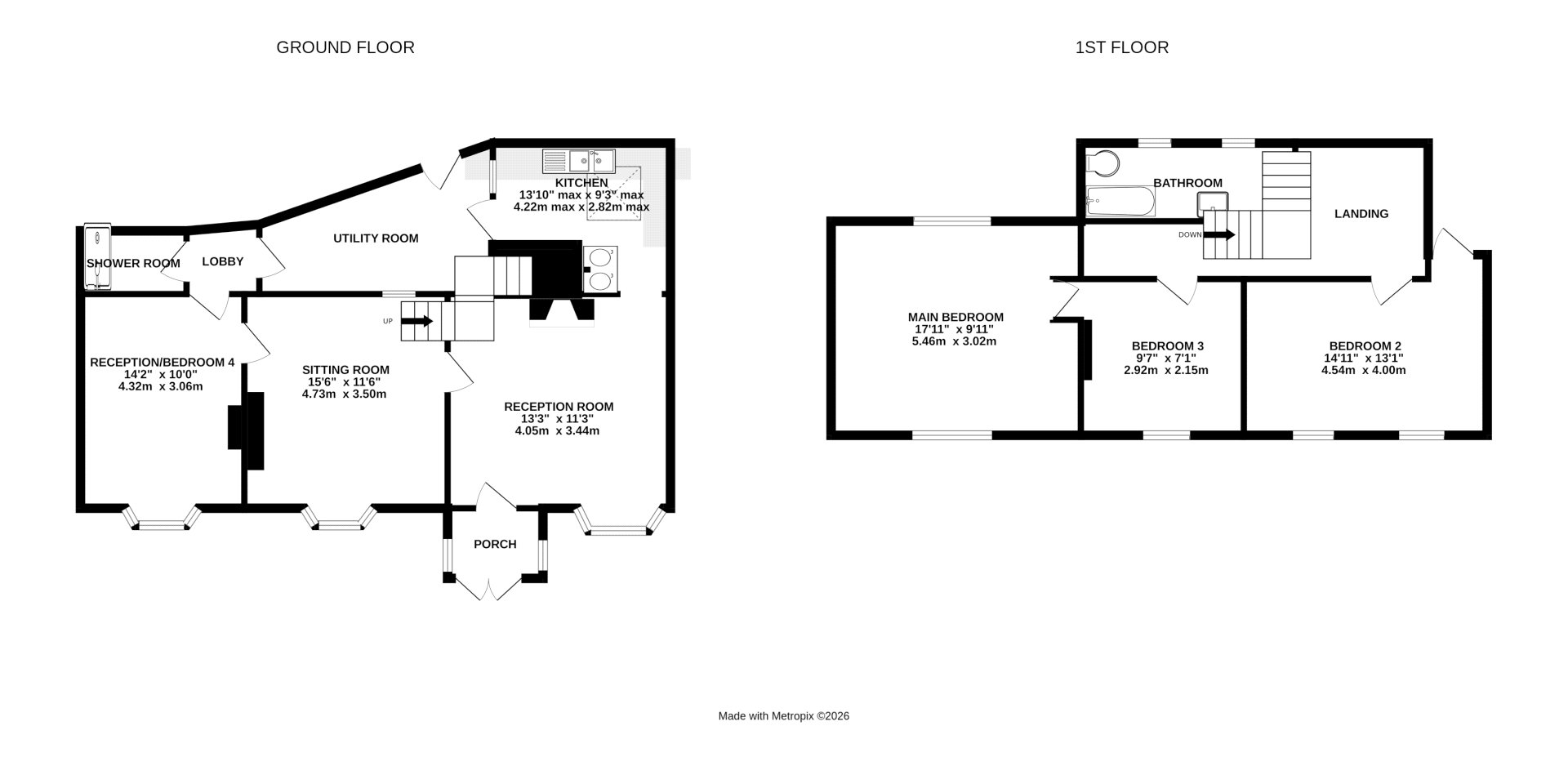 26, The Green, Shaldon floorplan