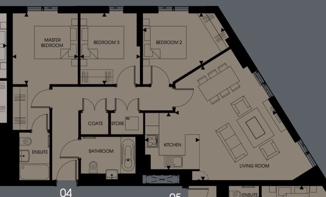 3 Bedrooms Flat for sale in Saffron Central Square, Croydon CR0