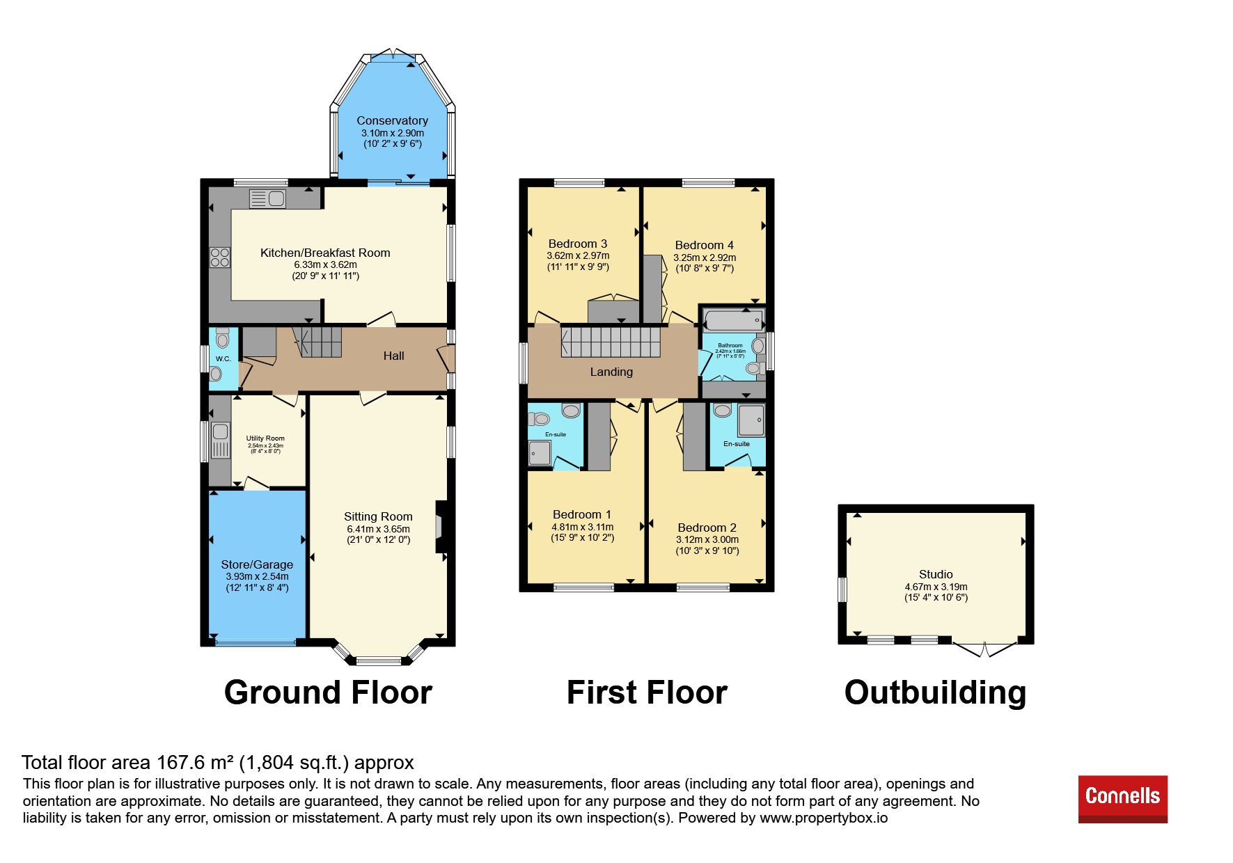 Kerrera, High Street, Abingdon floorplan