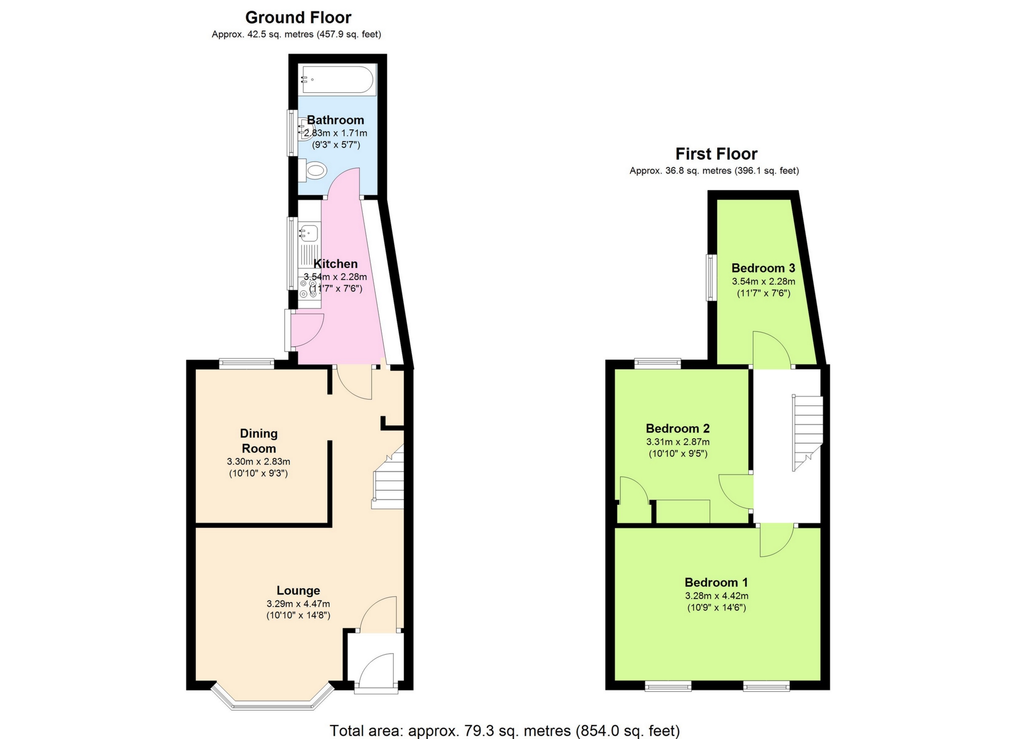 Blenheim Road, Deal CT14, 3 bedroom terraced house for sale 47626434