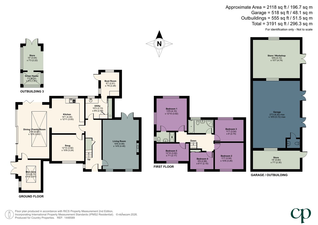 4 Chibley Cottages, Stondon Road, Hitchin floorplan