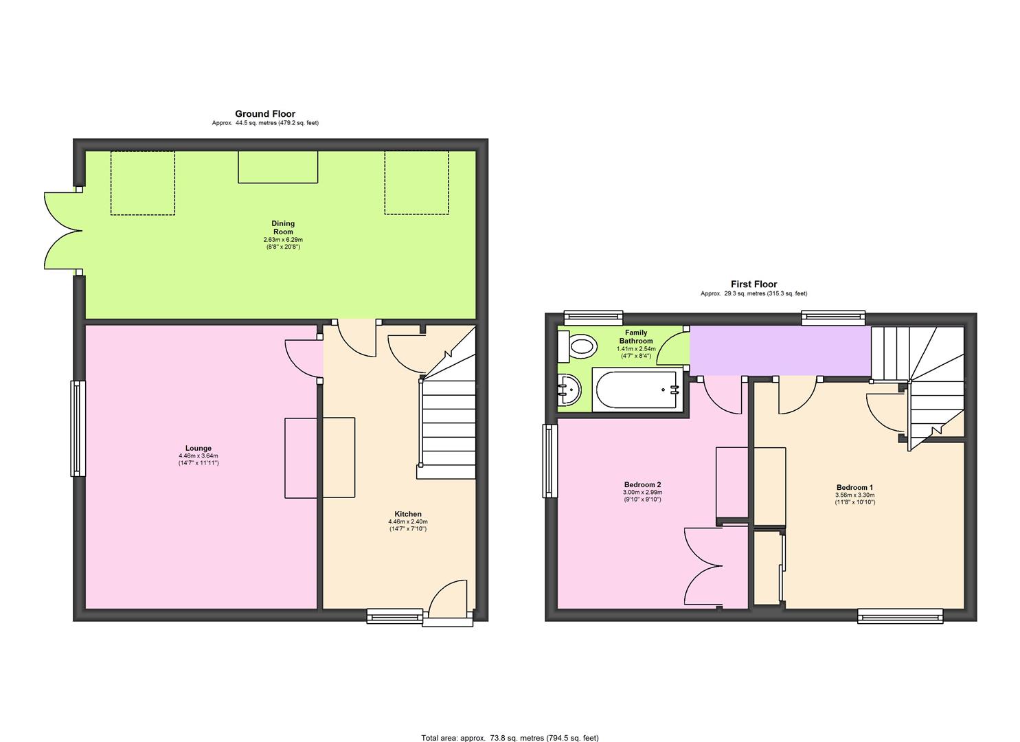 2 Bedrooms Cottage for sale in Spa Fold, Stanley, Wakefield WF3