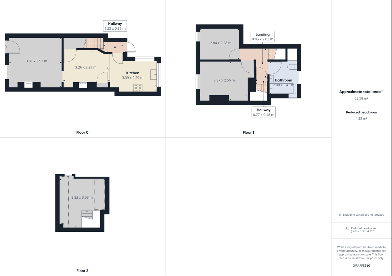 6 Bromsgrove Street, Worcester floorplan