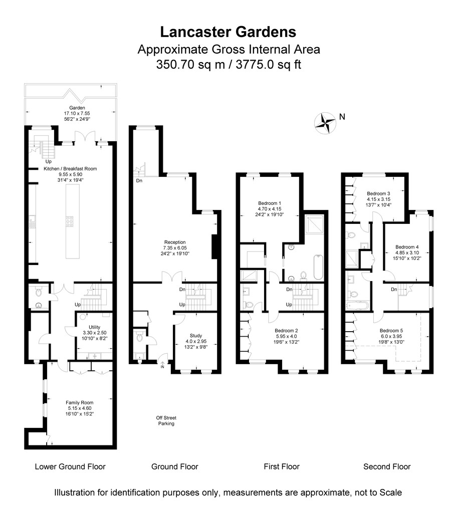 5 Bedrooms  to rent in Lancaster Gardens, London SW19