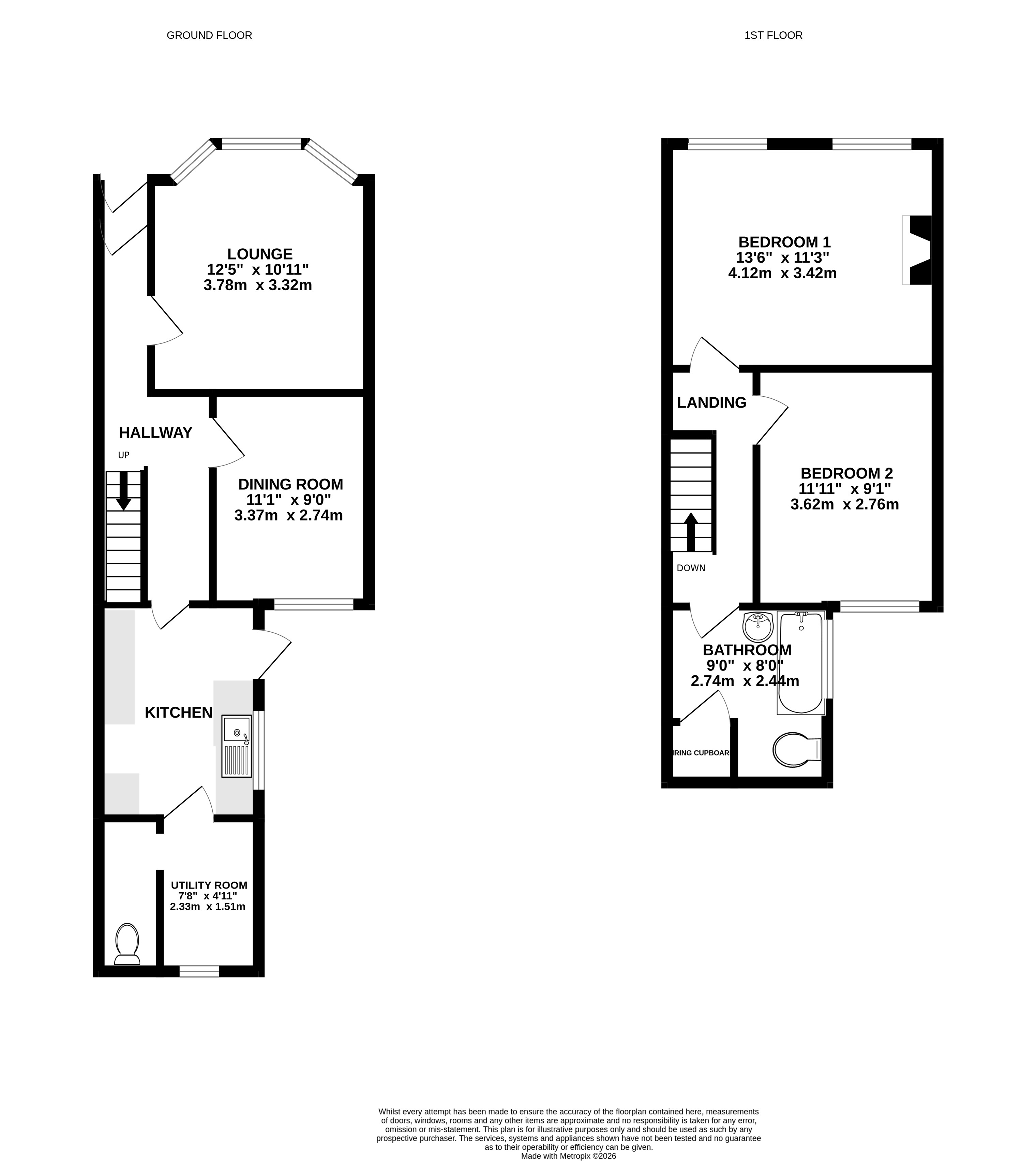 14, Portesbery Road, Surrey floorplan