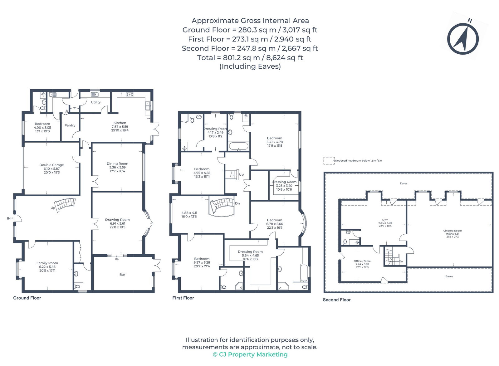 6, Copse Close, Northwood floorplan