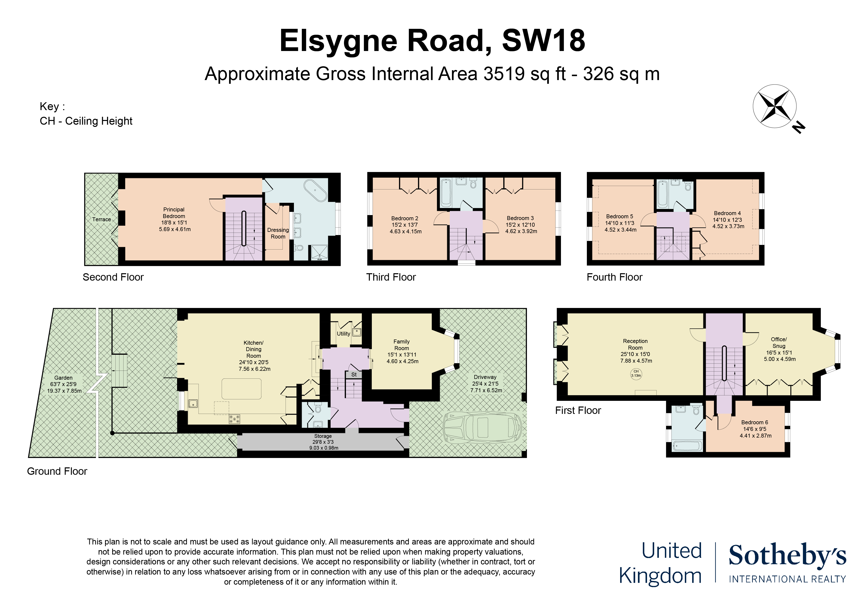 Elsynge, Elsynge Road, London floorplan