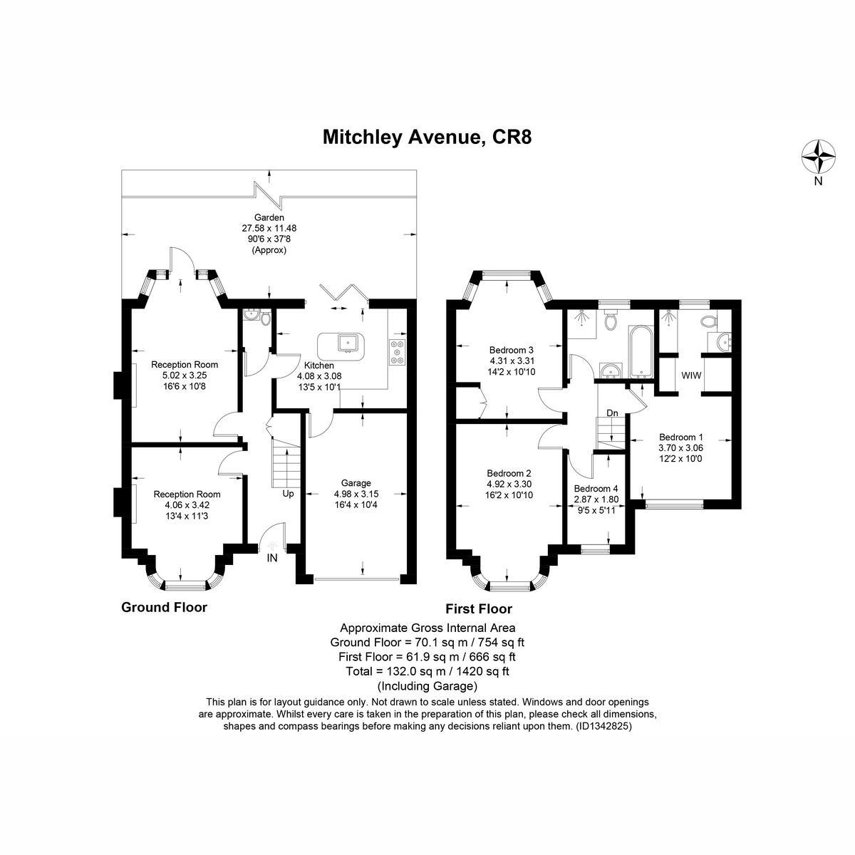 Mitchley Avenue, Purley floorplan