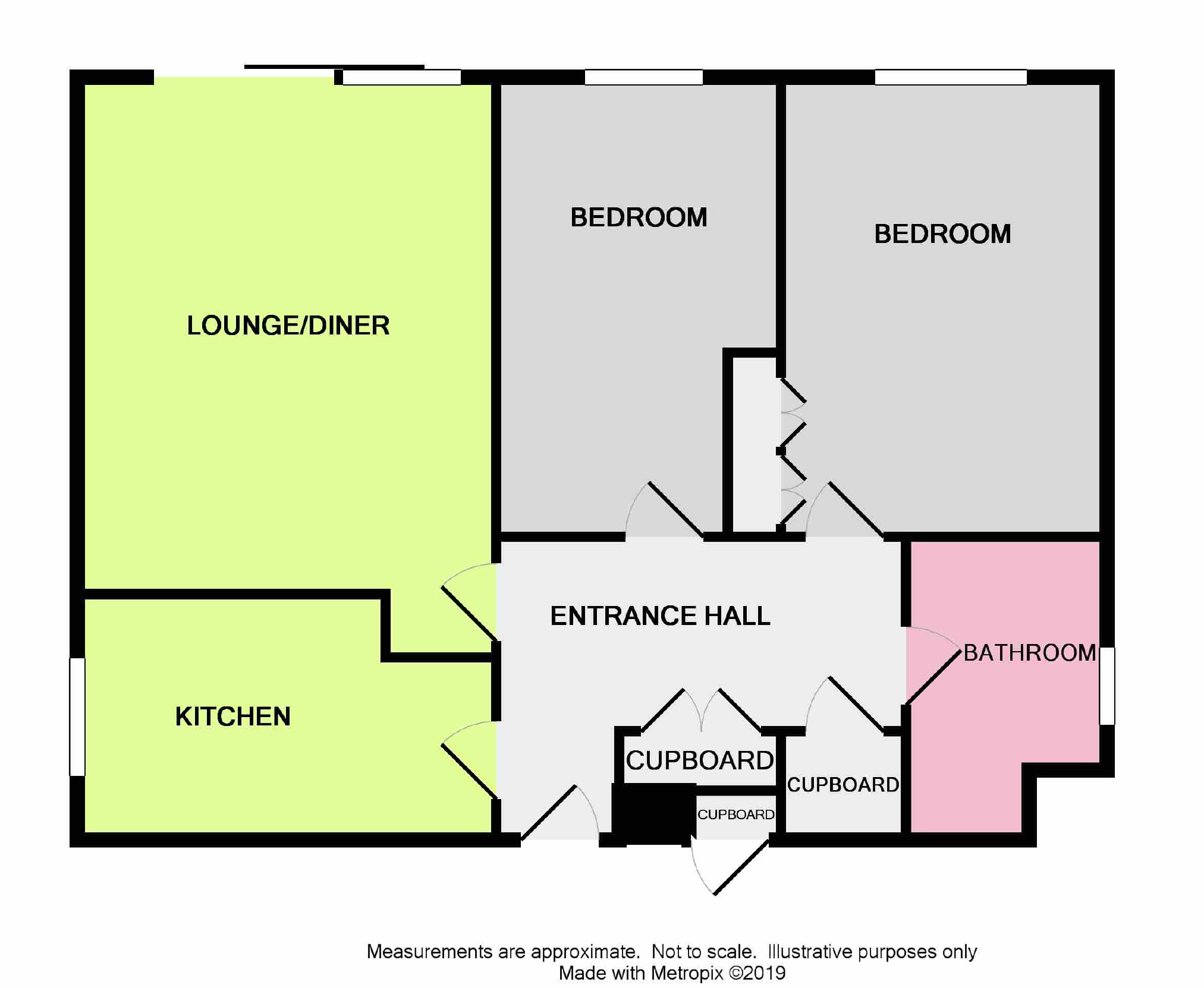 2 Bedrooms Flat for sale in Cardinal Court, Grand Avenue, Worthing, West Sussex BN11