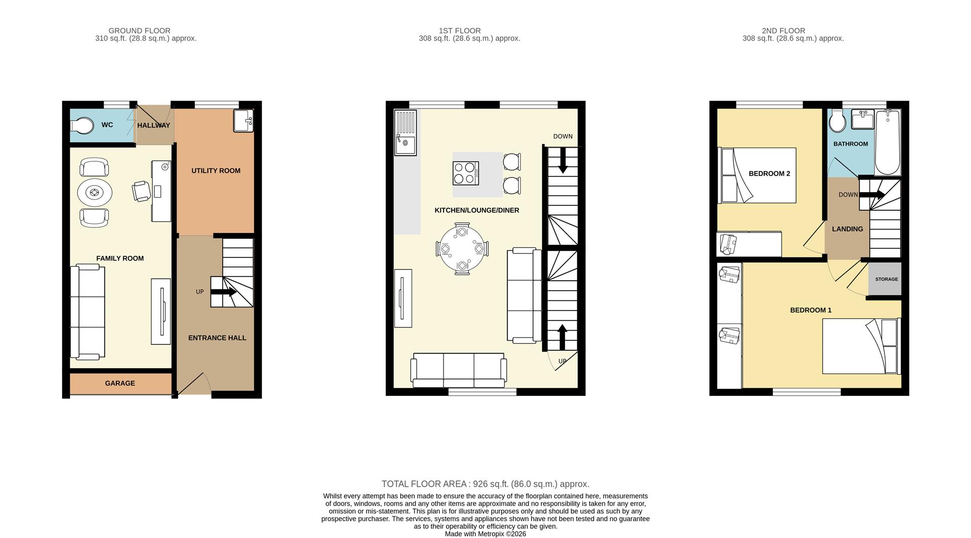 139, Brempsons, Basildon floorplan